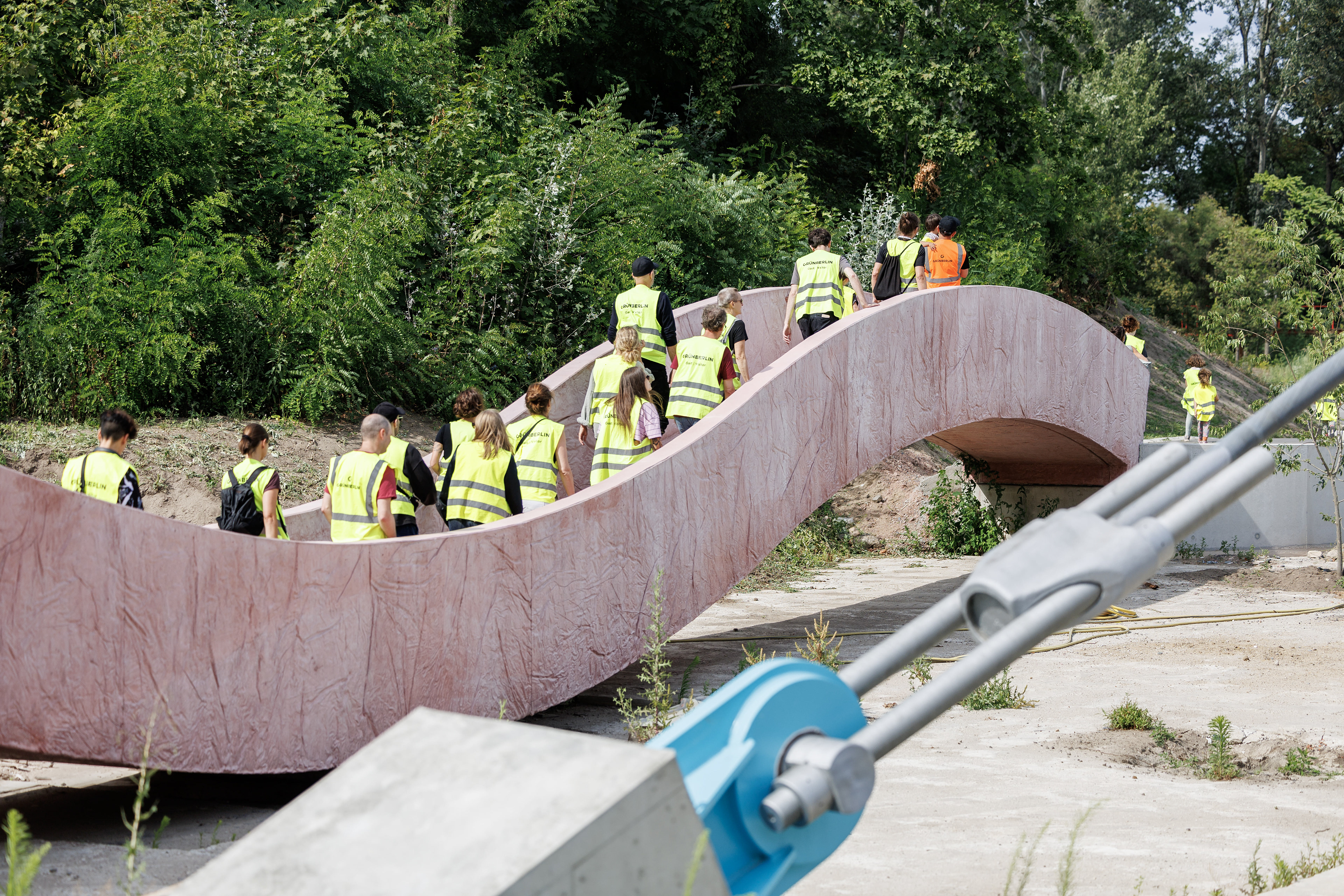 Site Visit, Bridges Spreepark. Photographer: Frank Sperling