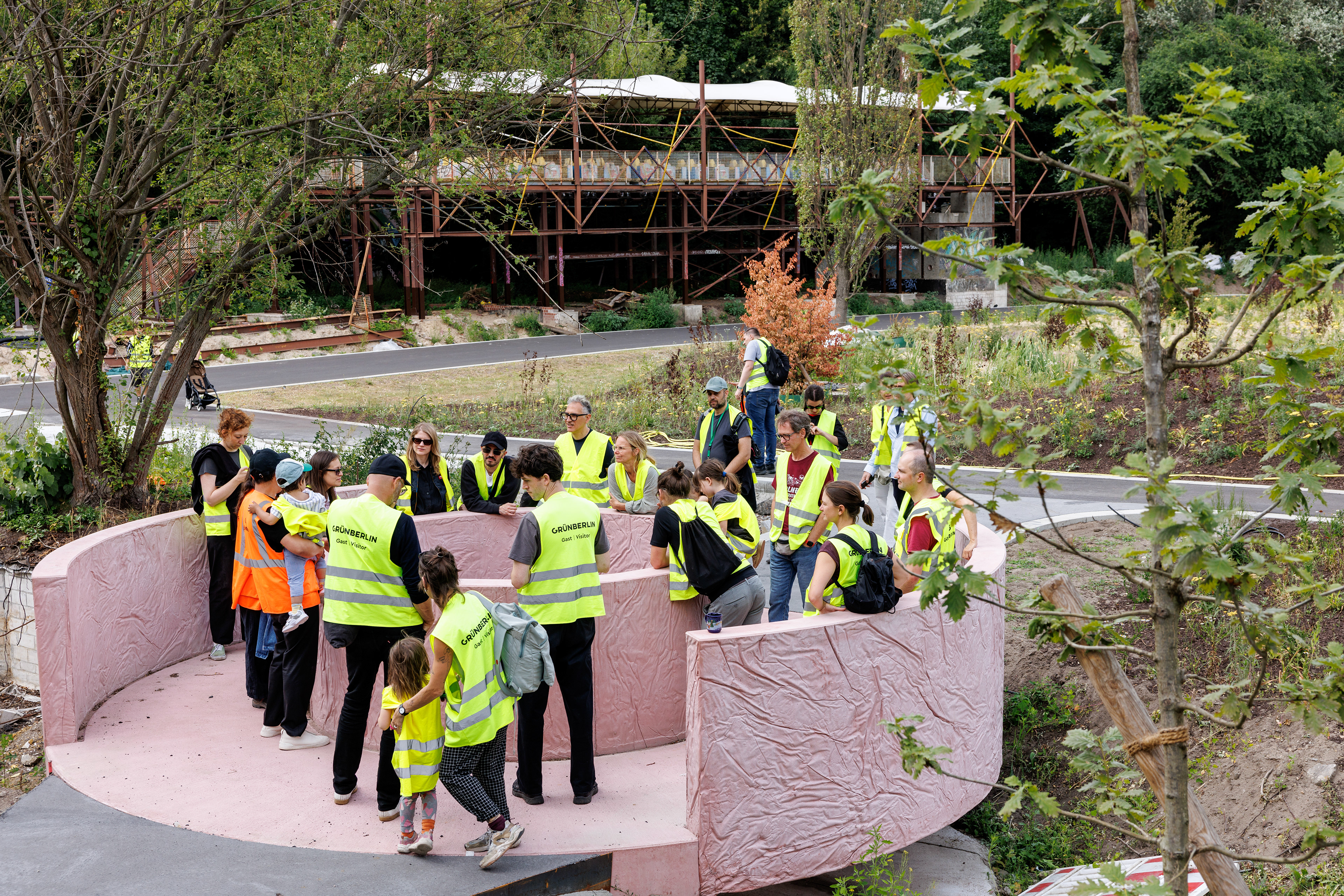 Site visit, Bridges Spreepark. Photographer: Frank Sperling