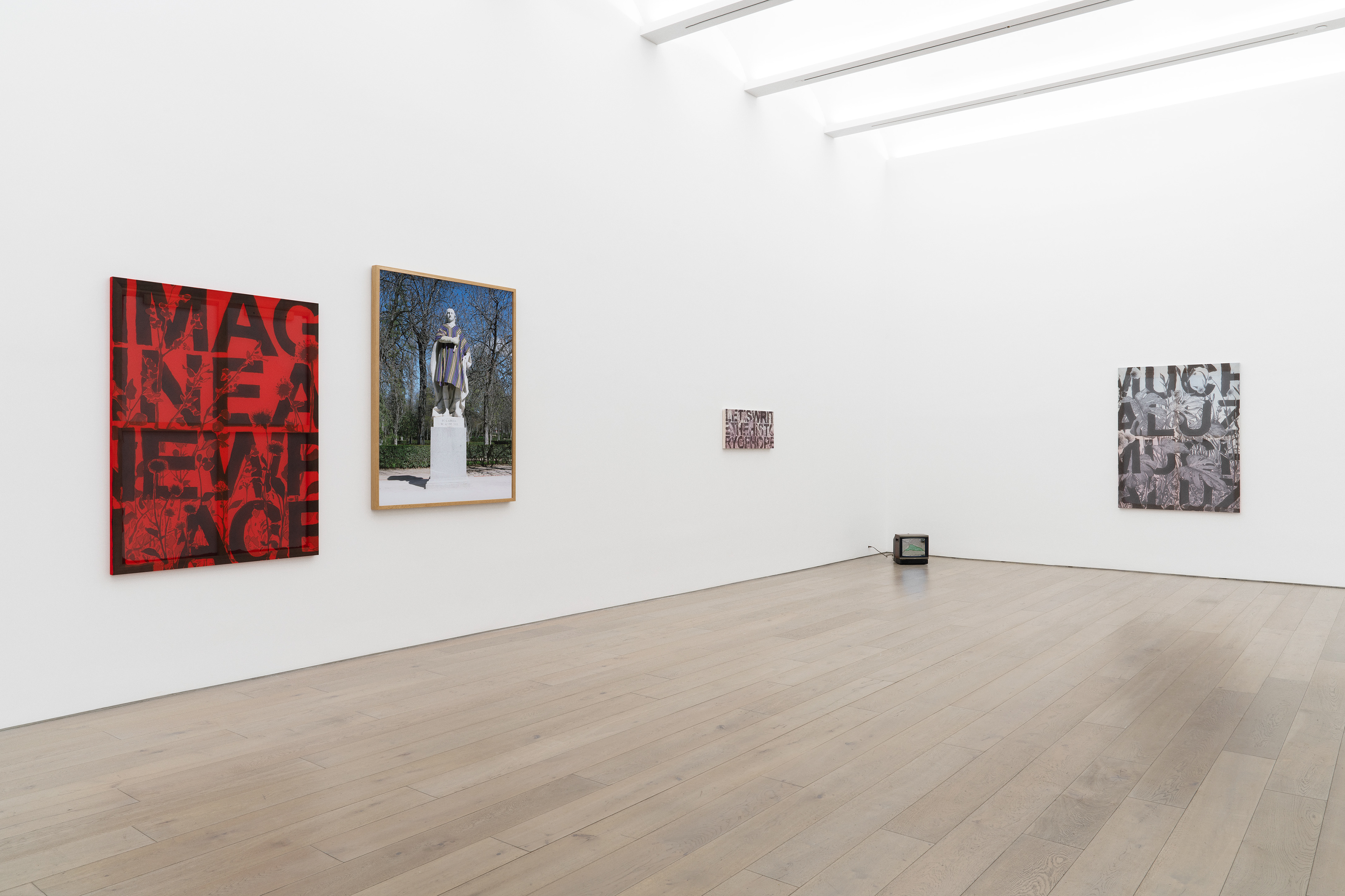Iván Argote, Breathings, Perrotin NY. On view April - May 2025. Photo by Guillaume Ziccarelli. Courtesy of the artist and Perrotin.