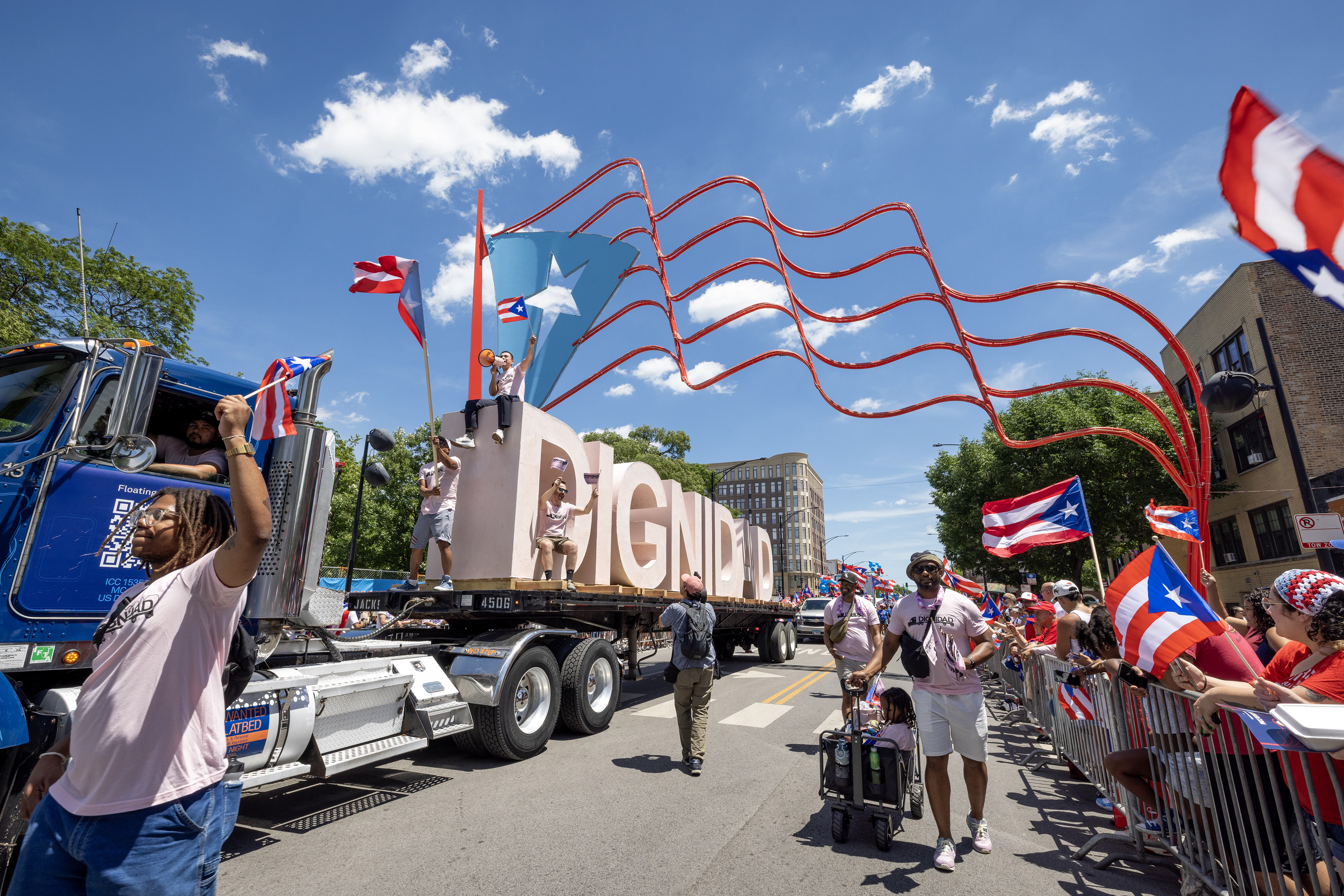 Puerto Rican People's Day Parade. Photographer: Eric Perez