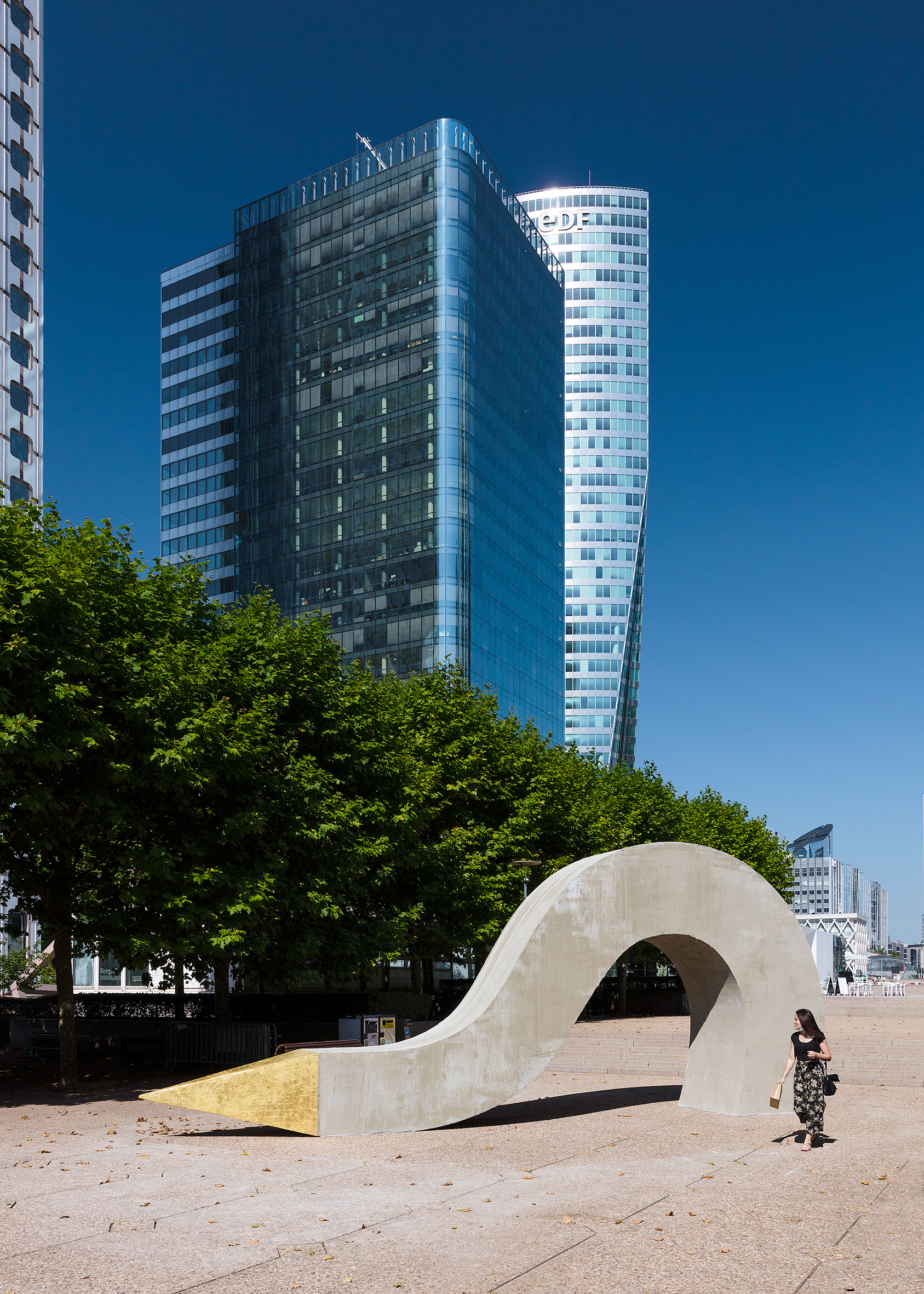 Les Extatiques, group show curated by Fabrice Bousteau, La Défense, Paris, France, 2020.