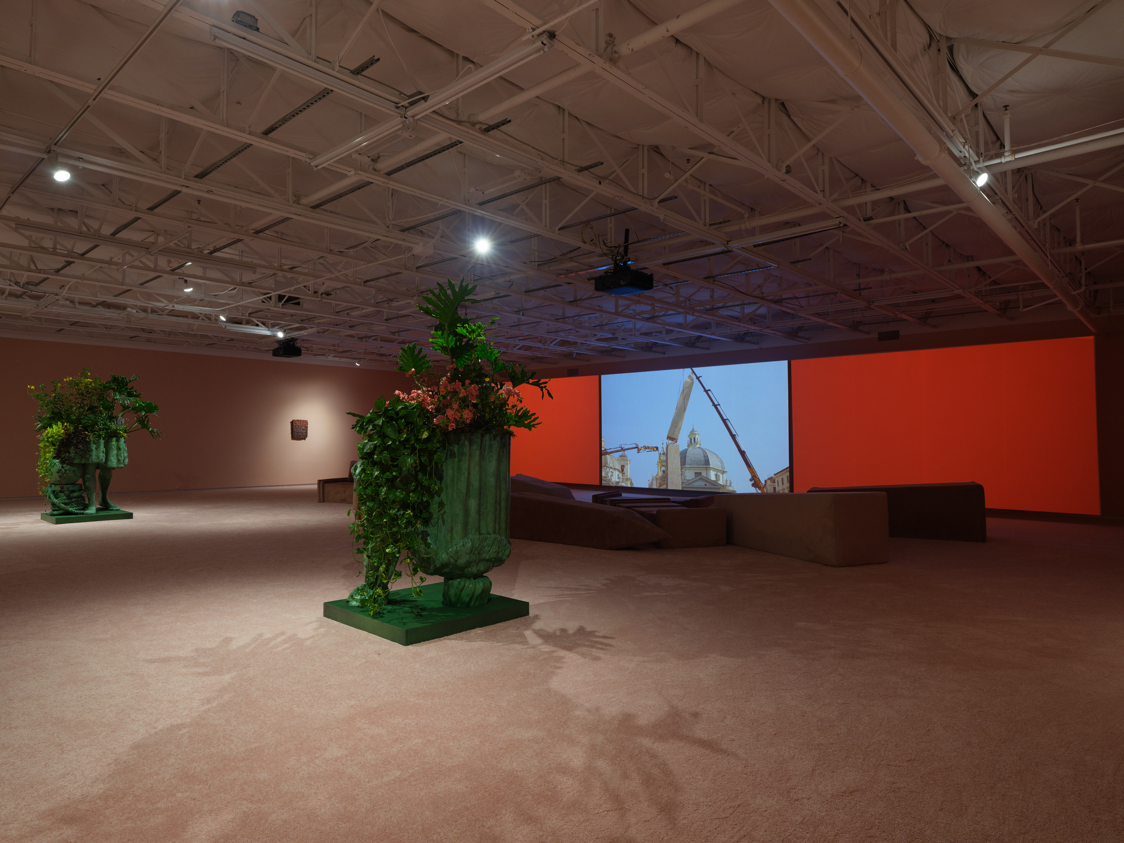 Installation View, How to Move a Monument on a Tuesday Morning, Dallas Contemporary, TX, 2026. ©Kevin Todora