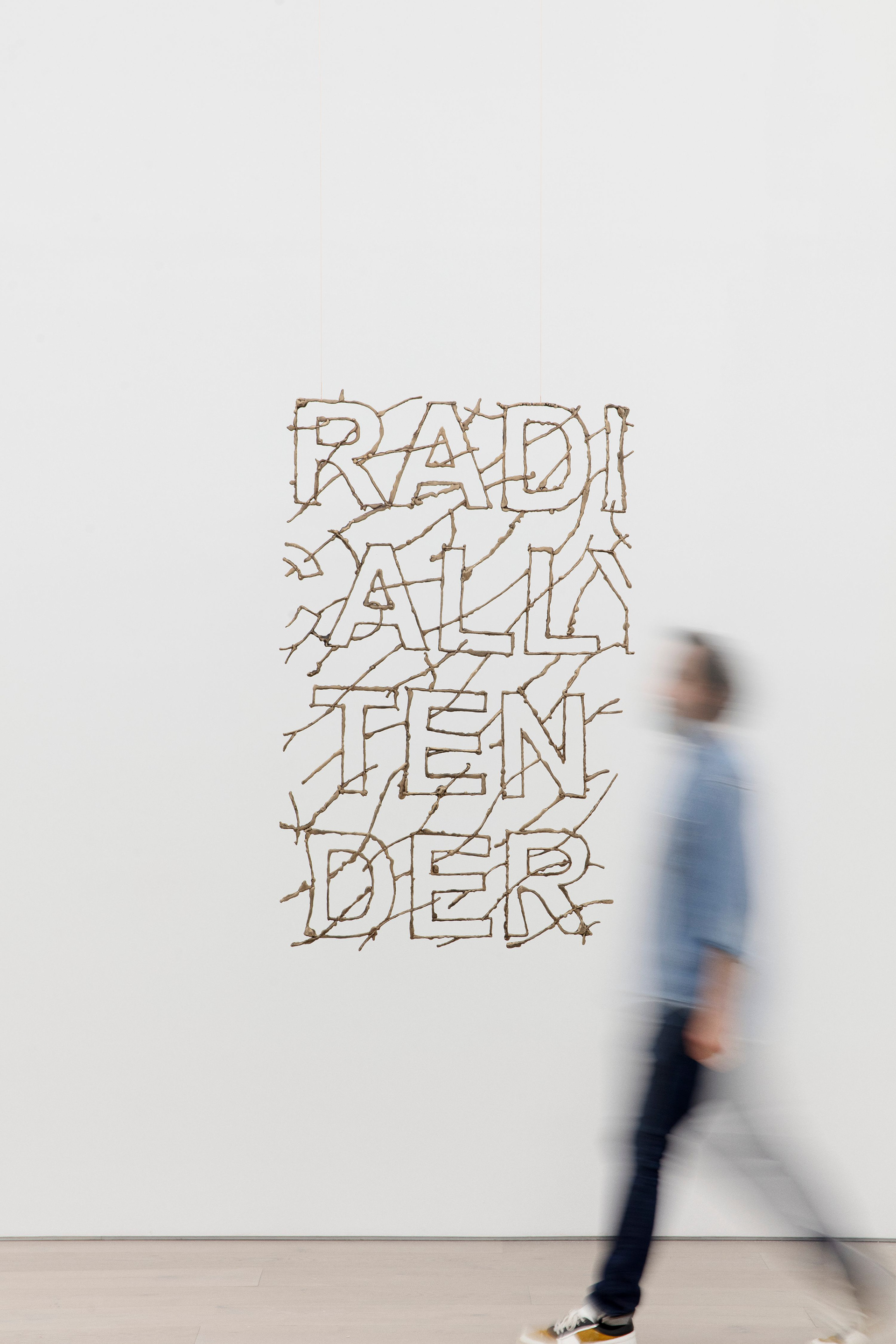 Iván Argote, Bells: Radically Tender, 2021. Courtesy Perrotin, photography by Guillaume Ziccarelli.
