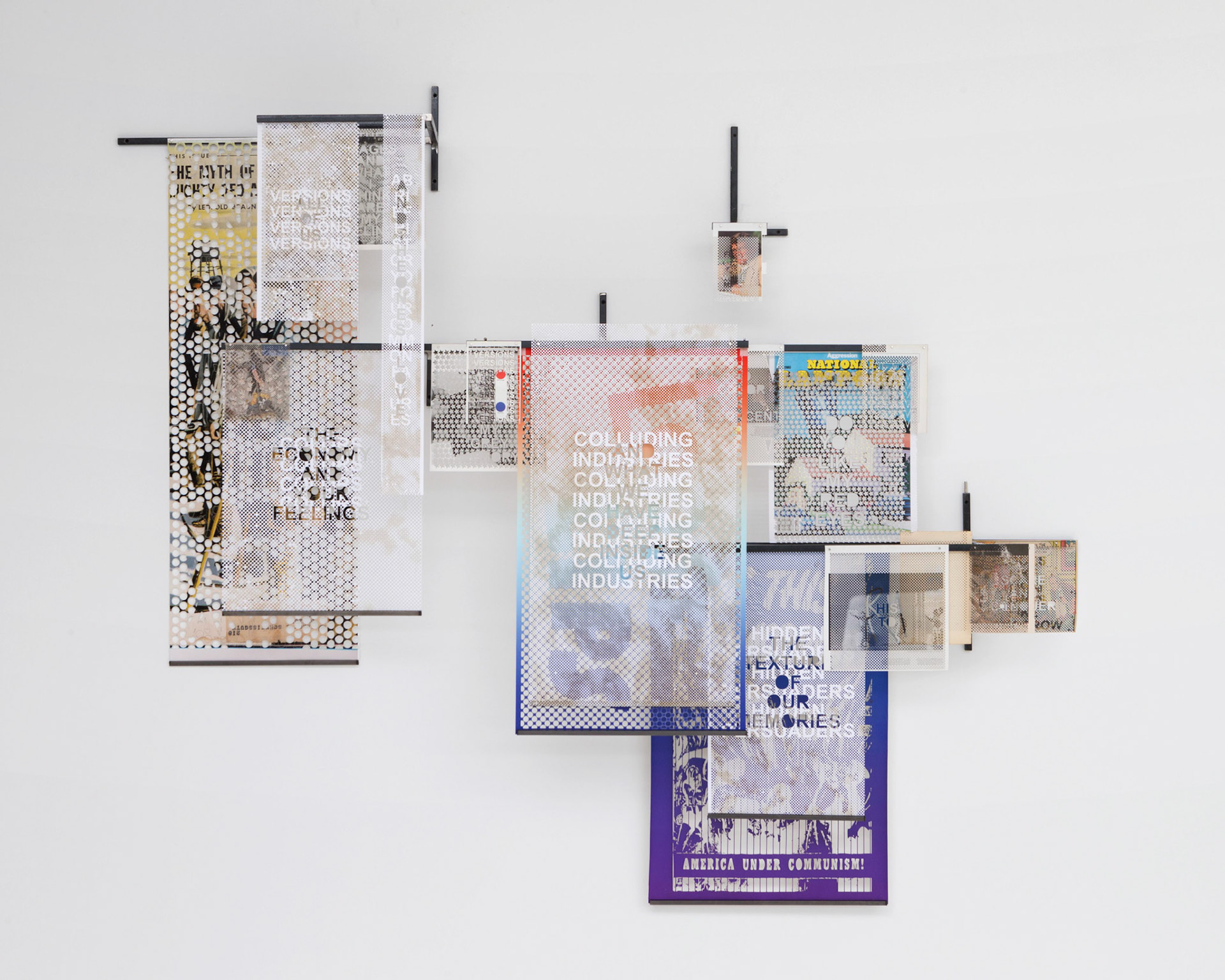 Iván Argote, Setting up a system: Versions, Versions, Versions, 2017.