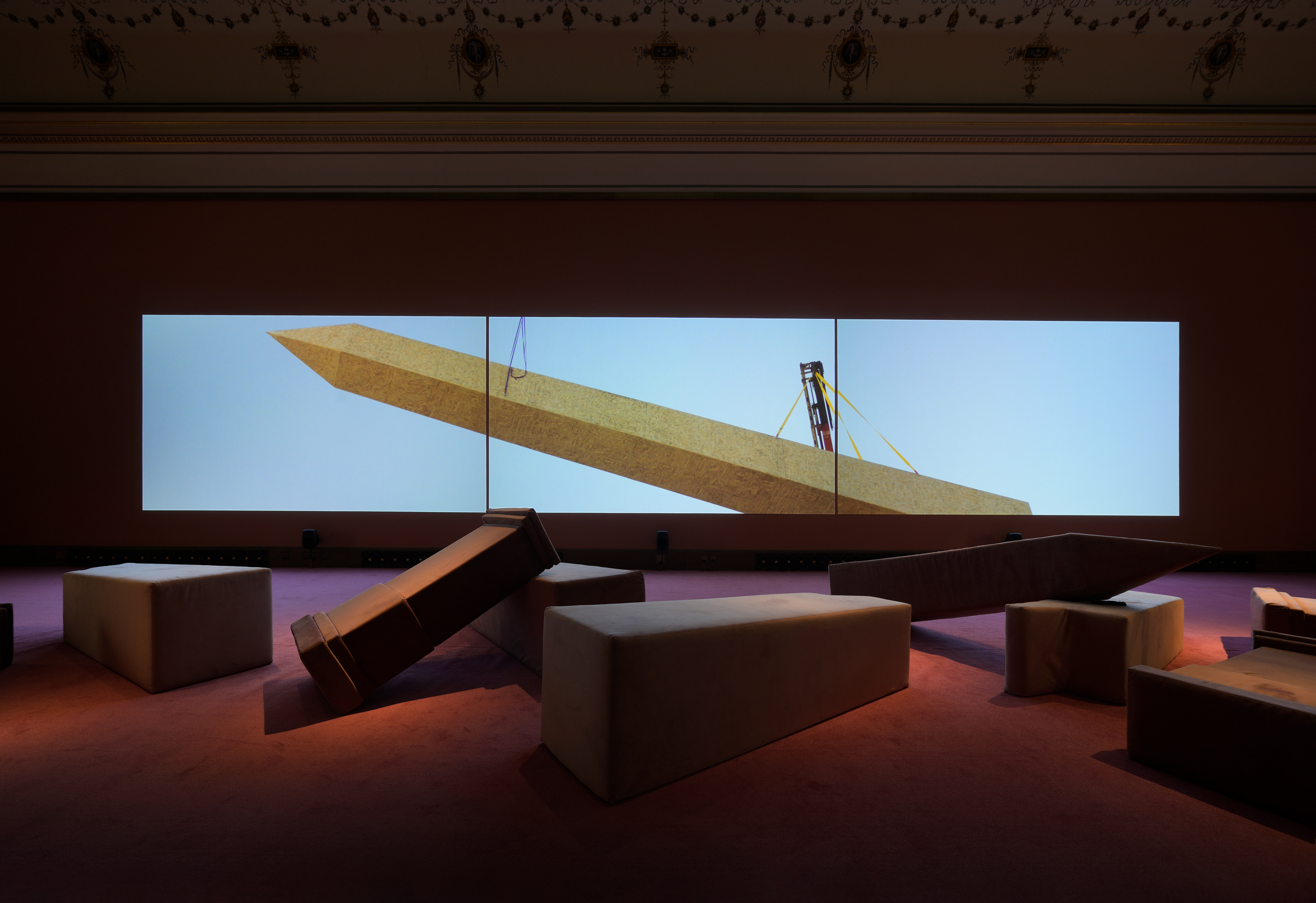 Iván Argote, Radical Tenderness, Galerie Rudolfinum. On view June - September 2025. Photo by Ondřej Polák. Courtesy of Galerie Rudolfinum.