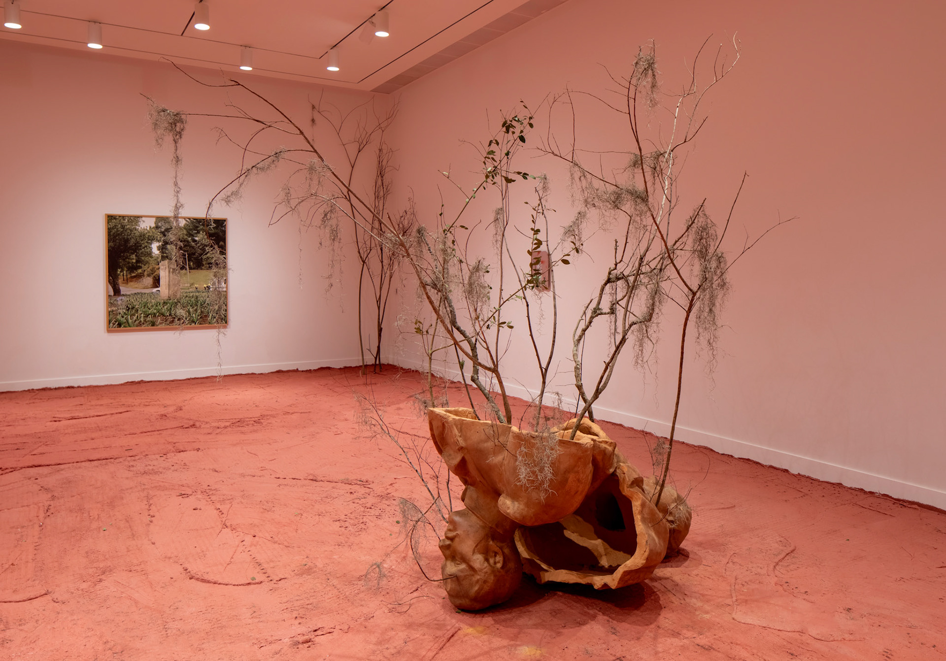 SCAD Savannah – Winter 2024 – deFINEart – Exhibitions – Ivan Argote – “The Burden of the Invisible” – Documentation – SCAD Museum of Art, Gallery 110 – Photography Courtesy of SCAD