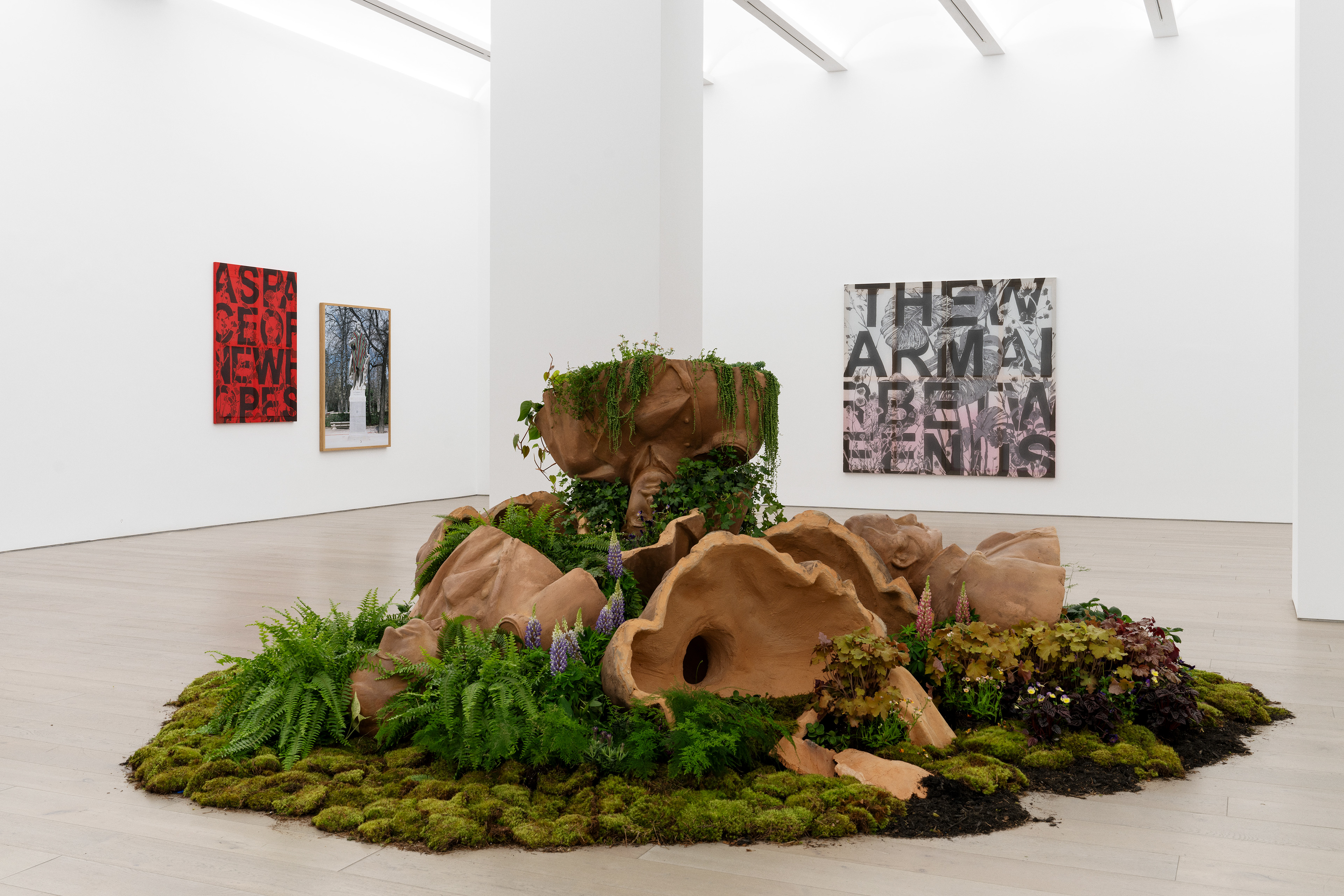 Iván Argote, Breathings, Perrotin NY. On view April - May 2025. Photo by Guillaume Ziccarelli. Courtesy of the artist and Perrotin.