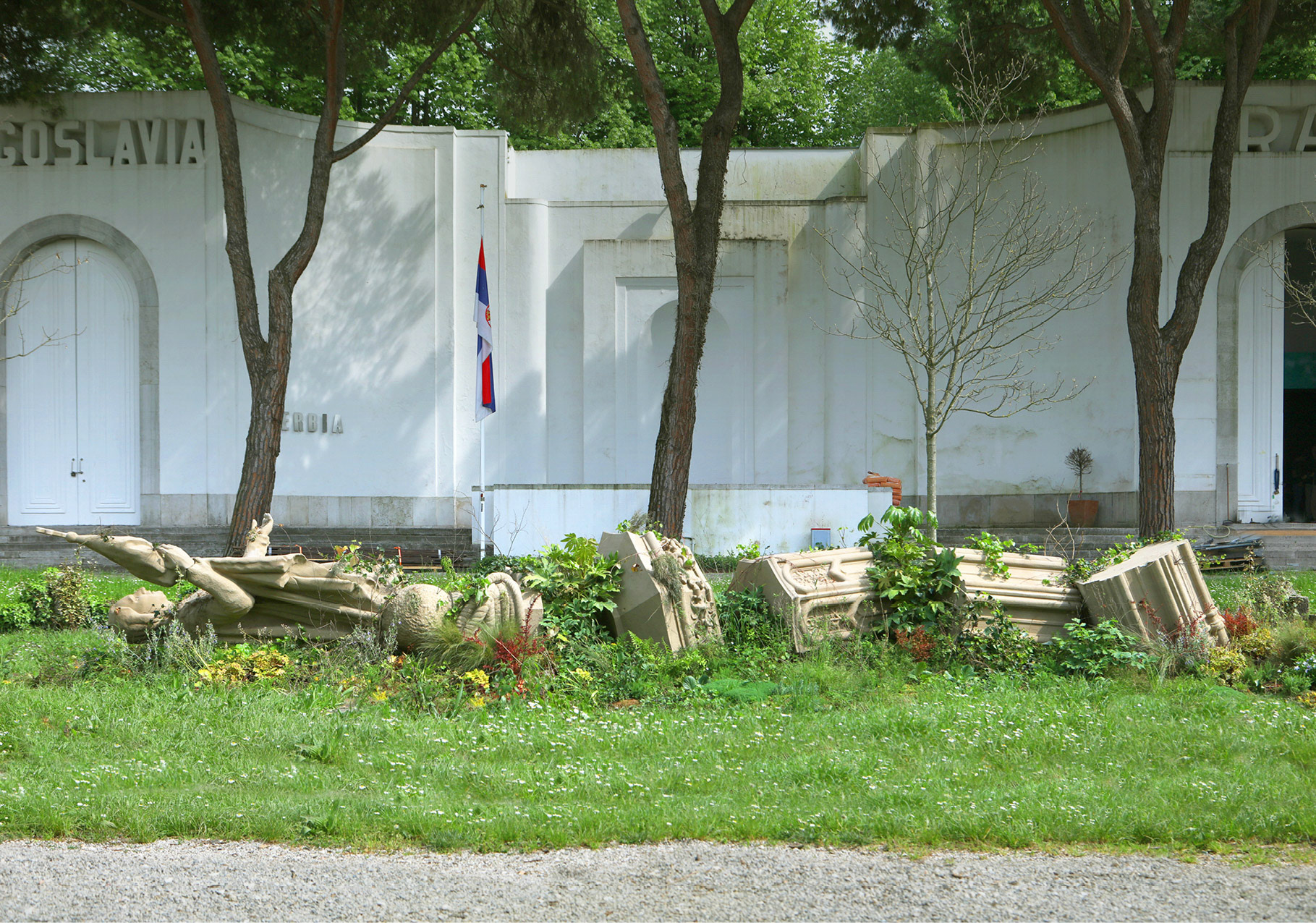 Iván Argote, Descanso, 60th Venice Biennale, April 2024.