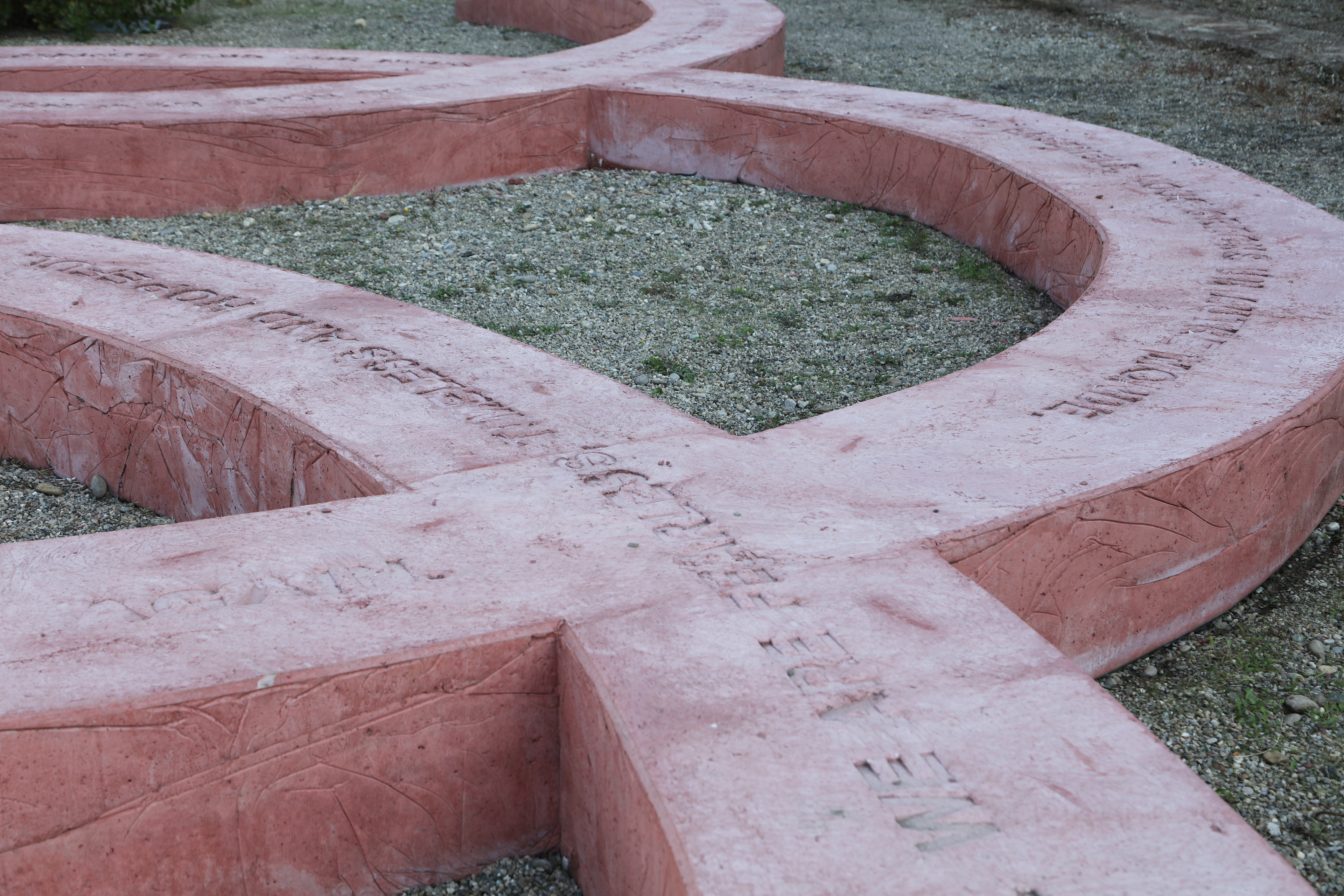 Iván Argote, Un Chemin Commun - A Common Path, 2024. A Biennale de Lyon commission. On view September 2024 – January 2025. Photo by Studio Iván Argote. Courtesy of the artist.