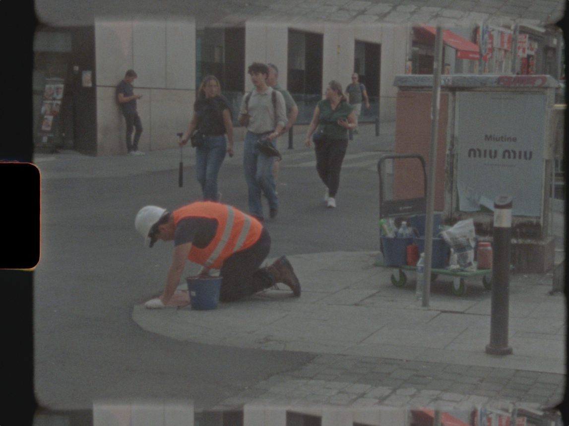 Still from "Dignidad y Respeto", Video Super8 4K, 30'00'', 2025. On view at "Una Lucha de Paisajes", Albarrán Bourdais.