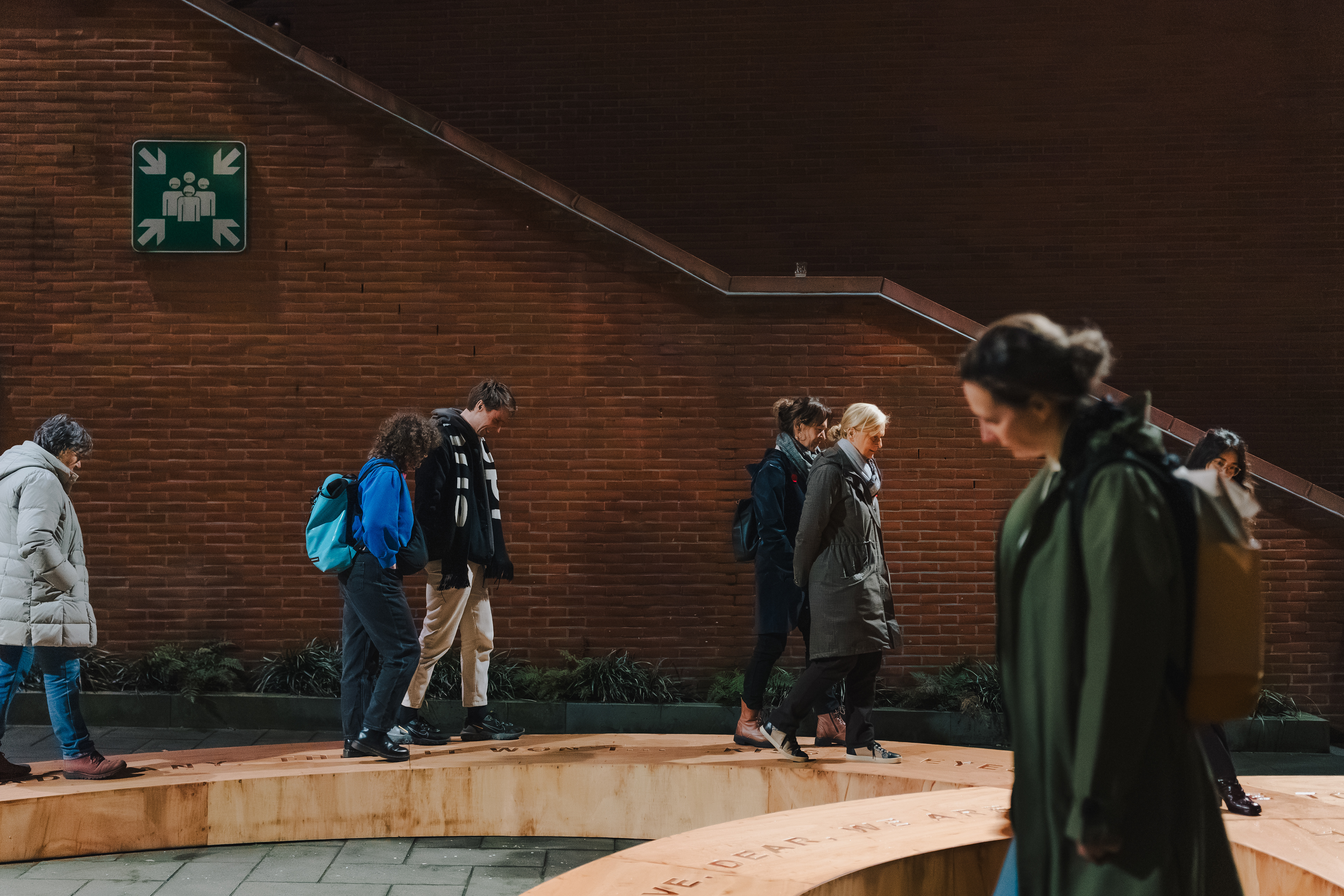 This is a Place for Us, Grind Grind Grind, Release: An Exhibition as a Massage, STUK, Leuven, Belgium, 2026