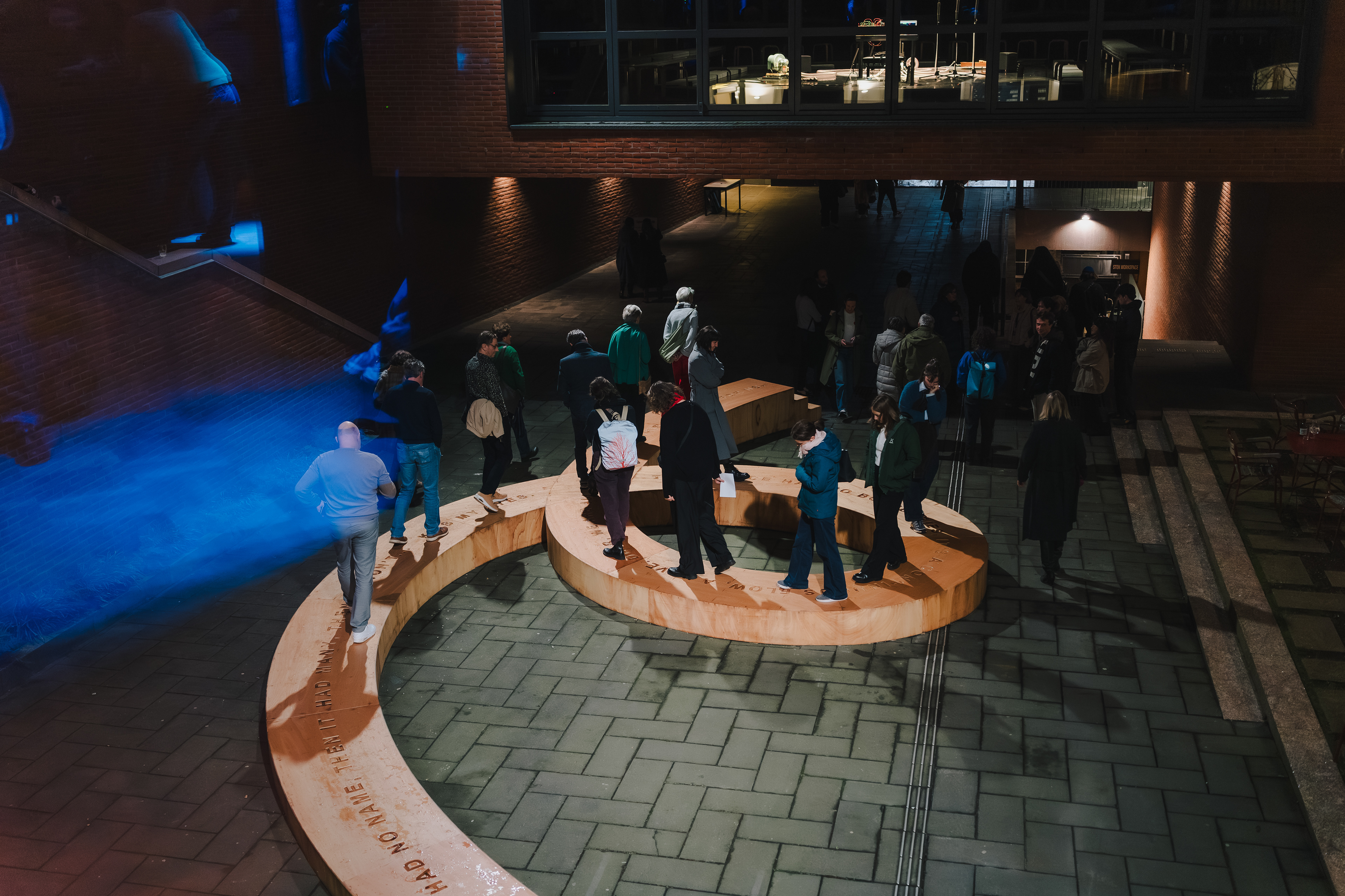 This is a Place for Us, Grind Grind Grind, Release: An Exhibition as a Massage, STUK, Leuven, Belgium, 2026