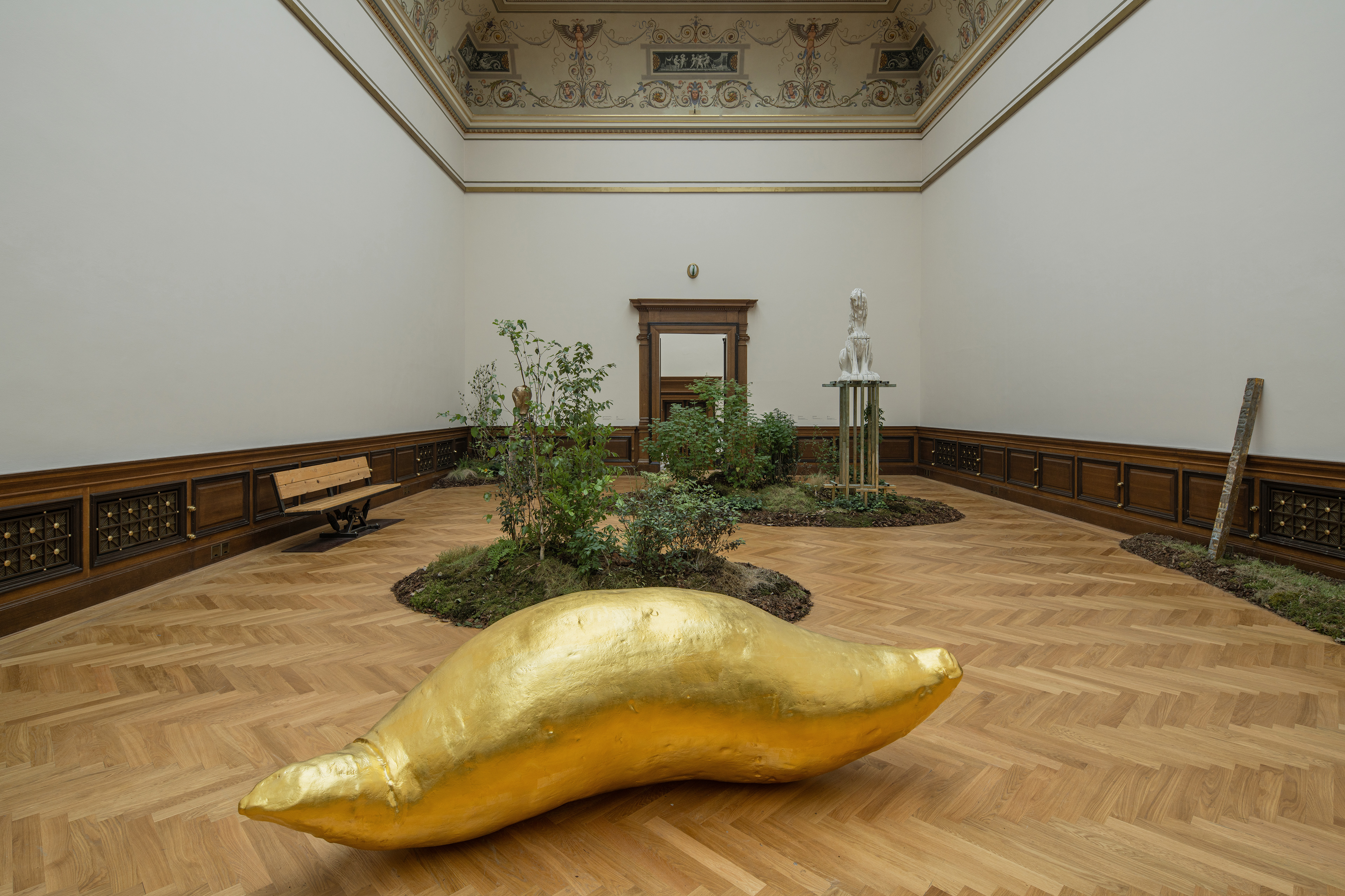 Iván Argote, Radical Tenderness, Galerie Rudolfinum. On view June - September 2025. Photo by Ondřej Polák. Courtesy of Galerie Rudolfinum.