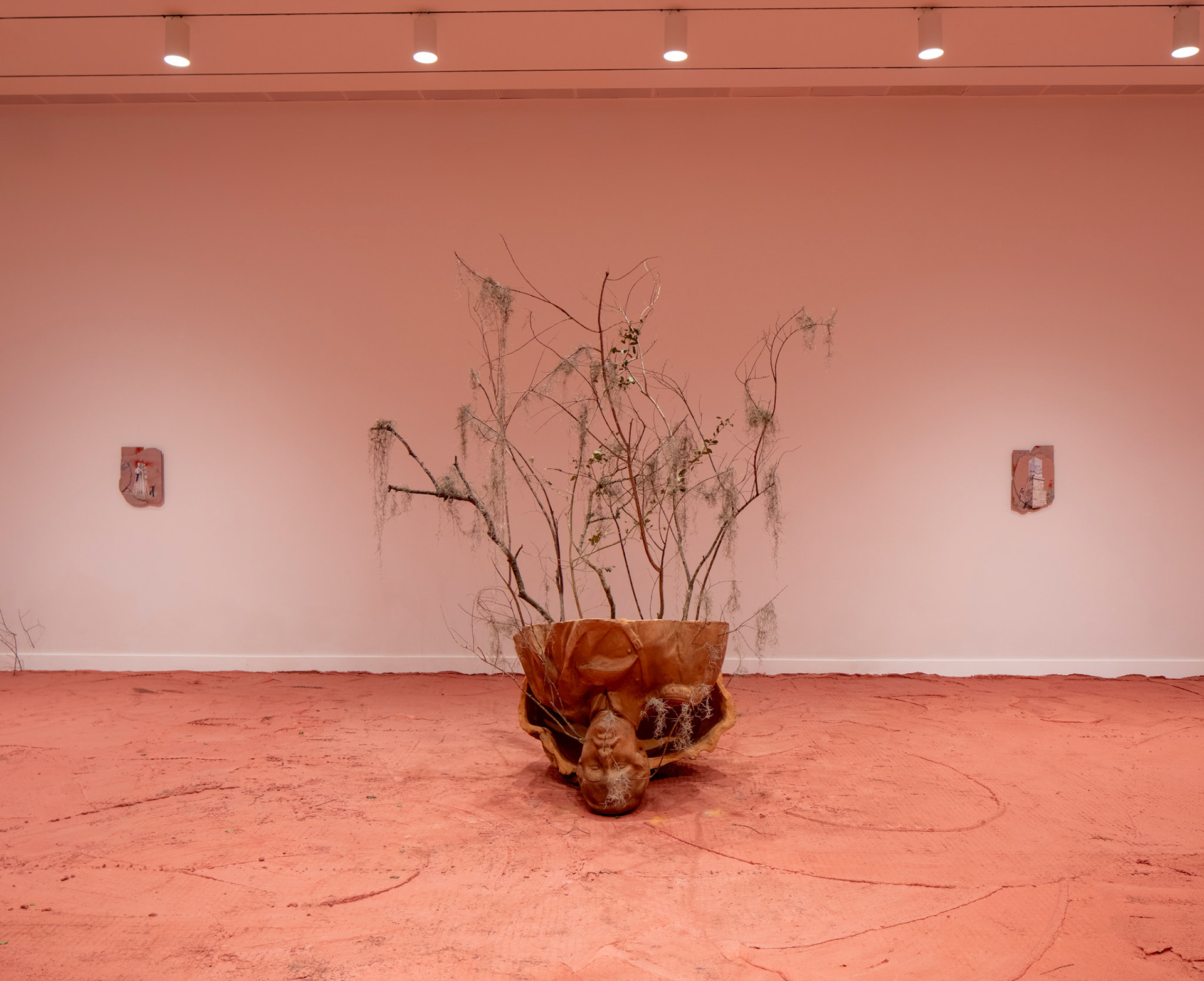 SCAD Savannah – Winter 2024 – deFINEart – Exhibitions – Ivan Argote – “The Burden of the Invisible” – Documentation – SCAD Museum of Art, Gallery 110 – Photography Courtesy of SCAD