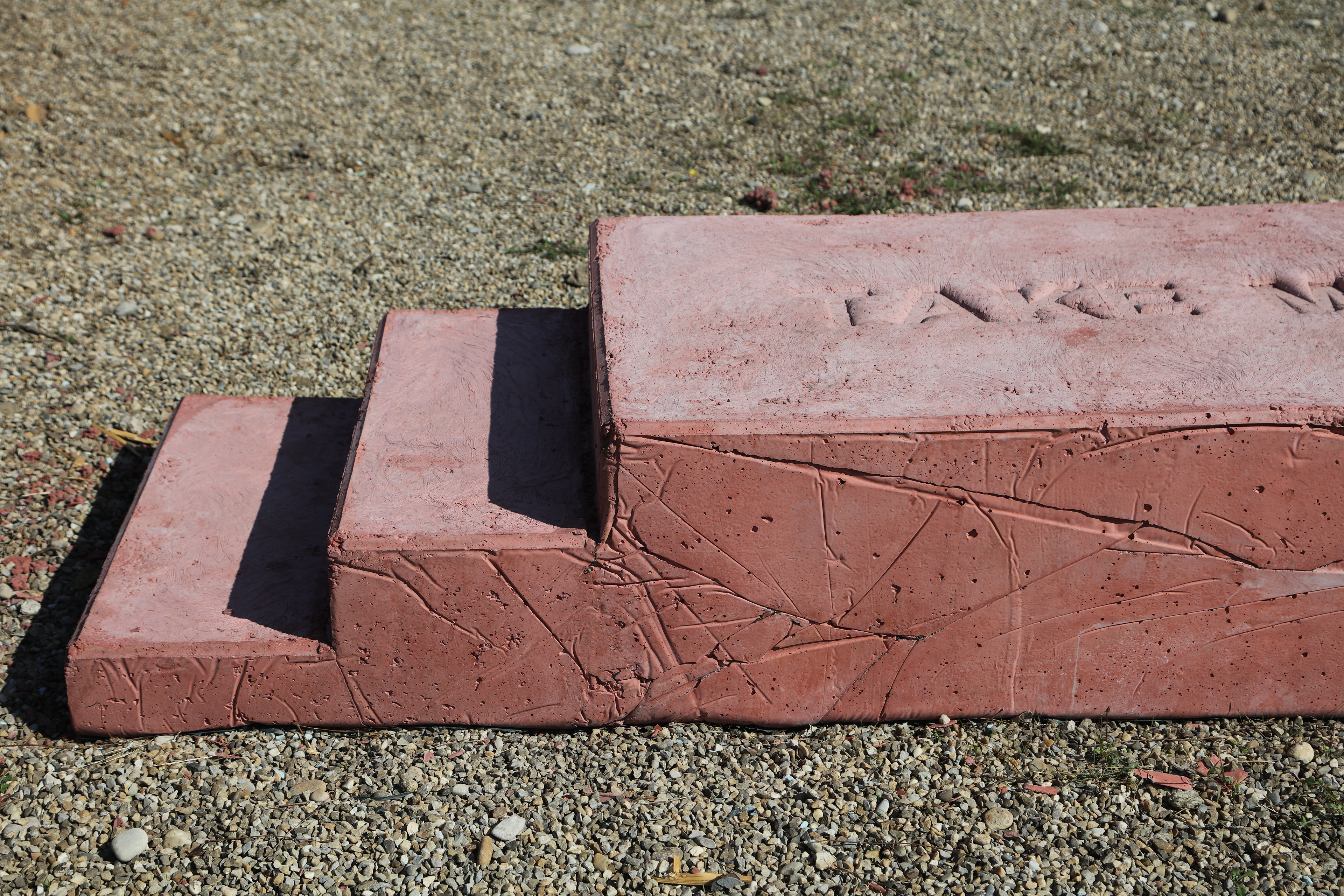 Iván Argote, Un Chemin Commun - A Common Path, 2024. A Biennale de Lyon commission. On view September 2024 – January 2025. Photo by Studio Iván Argote. Courtesy of the artist.