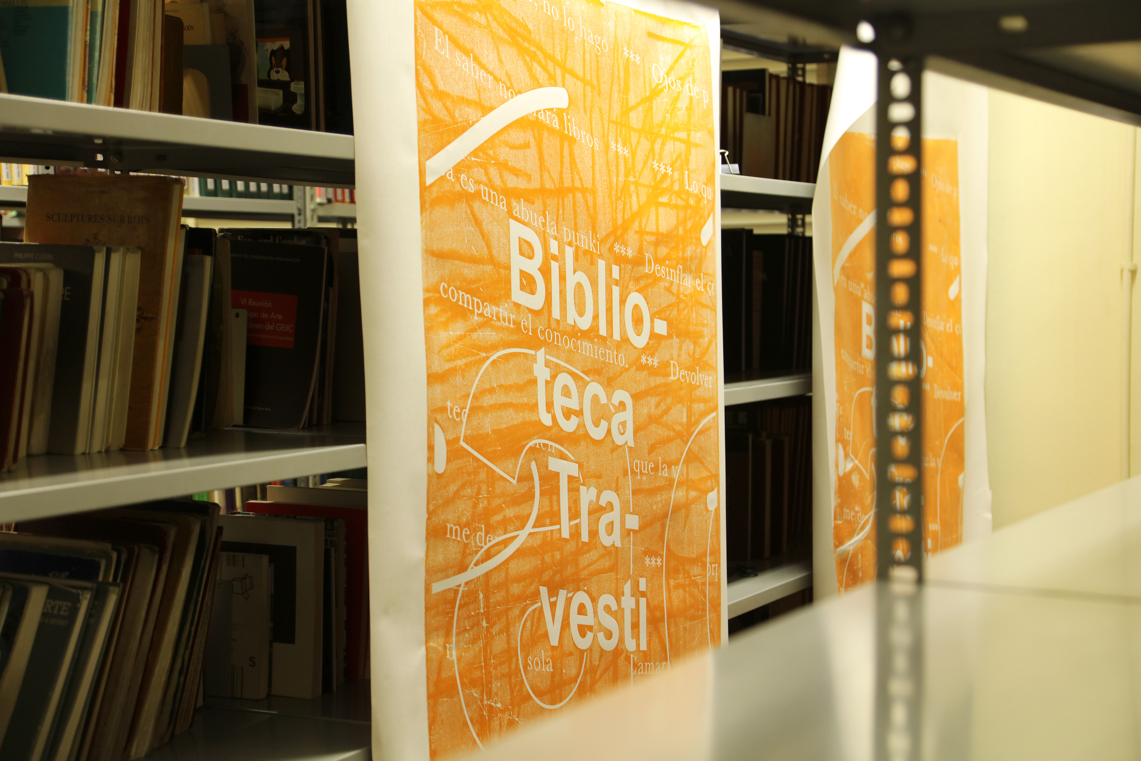 Woodcut Printing Workshop. Courtesy of Studio Iván Argote.