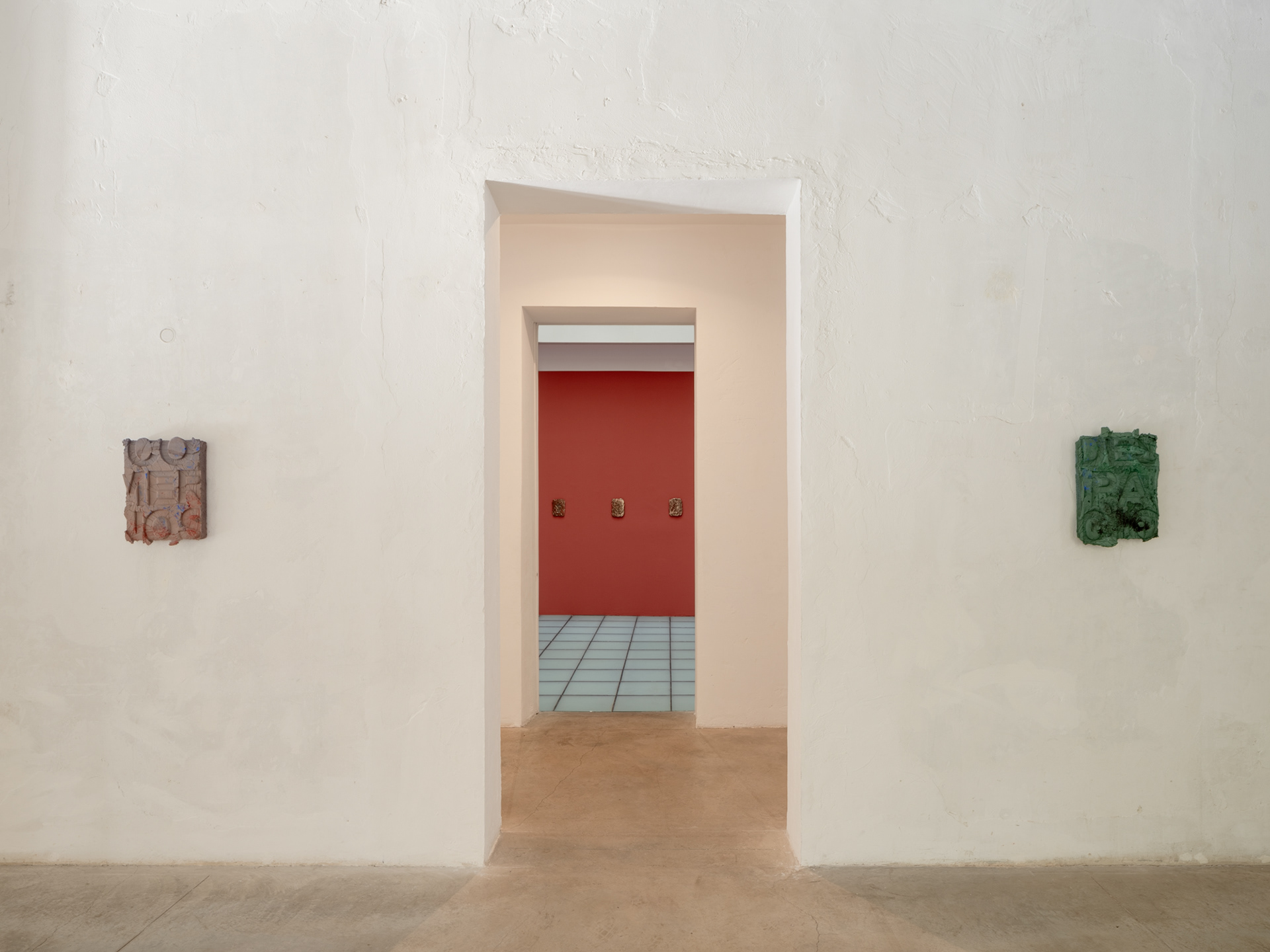 Views from "Una Lucha de Paisajes", Iván Argote, Albarrán Bourdais. November 20th, 2025 - January 10th, 2026. Photographer: Pablo Gómez-Ogando.