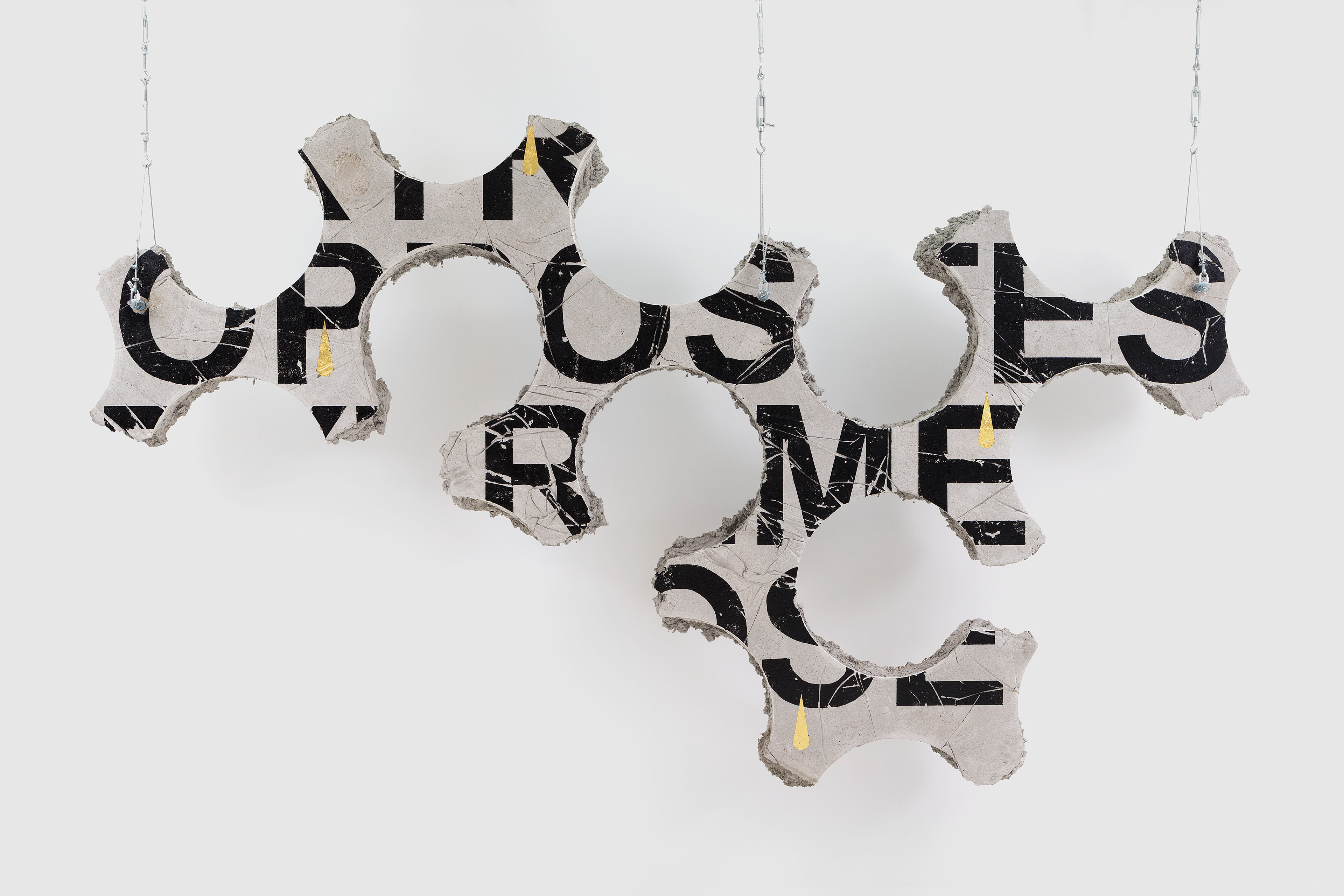 Iván Argote, Among Us: Extremely opposites extremely close, 2017. Courtesy Perrotin.