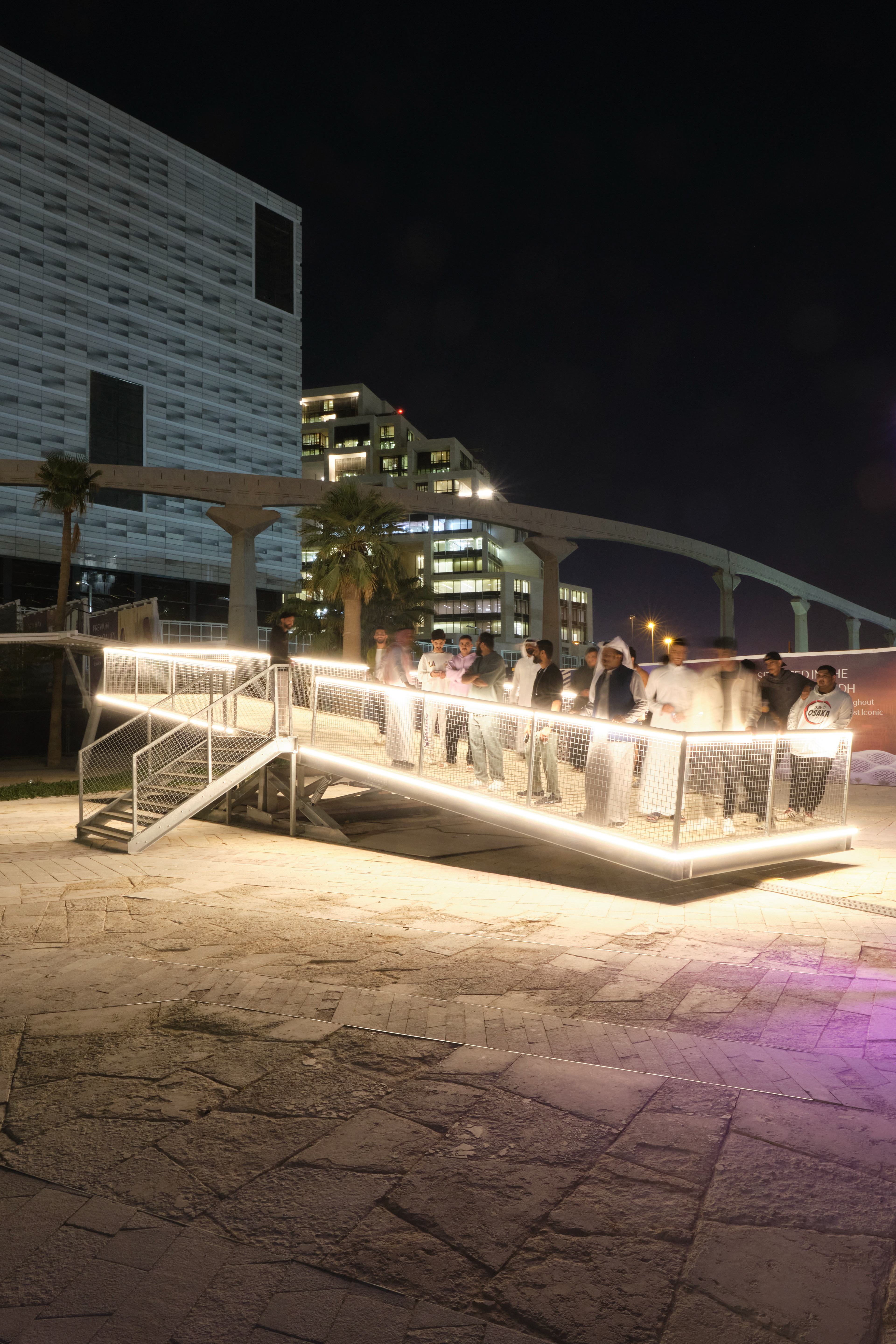 The Other, Me & The Others, Noor Riyadh Festival, Photographer: Mohammed Bu Hasan. Courtesy of Noor Riyadh and Havas
