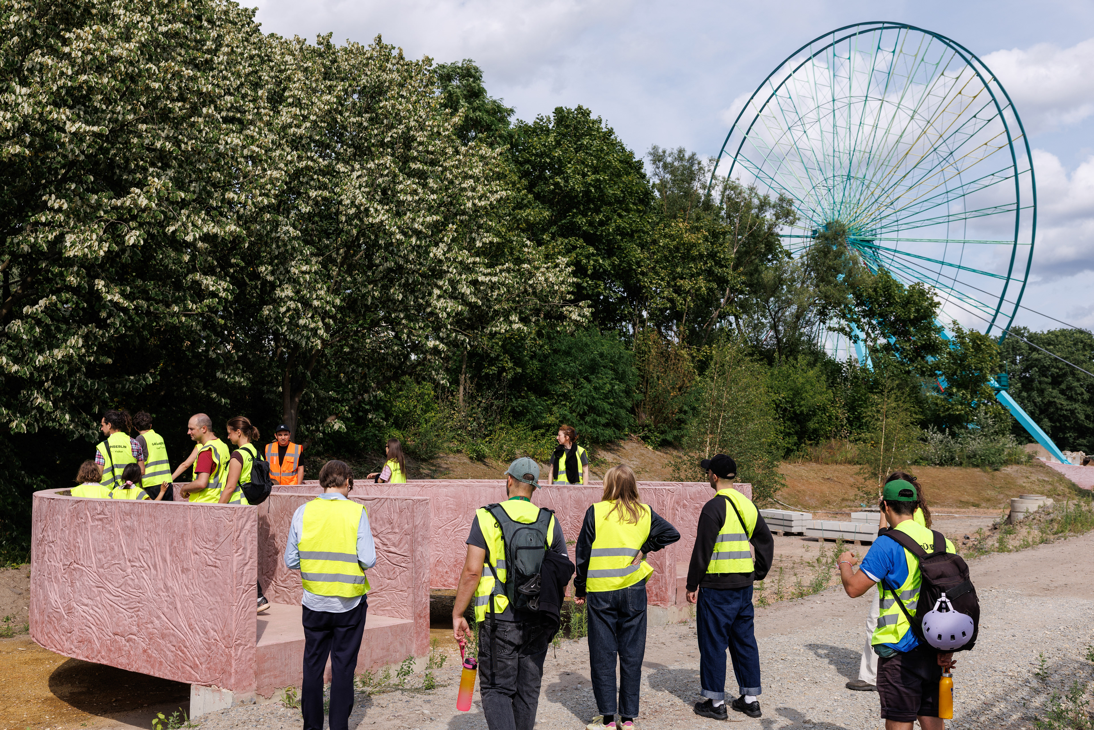 Site visit, Bridges Spreepark. Photographer: Frank Sperling