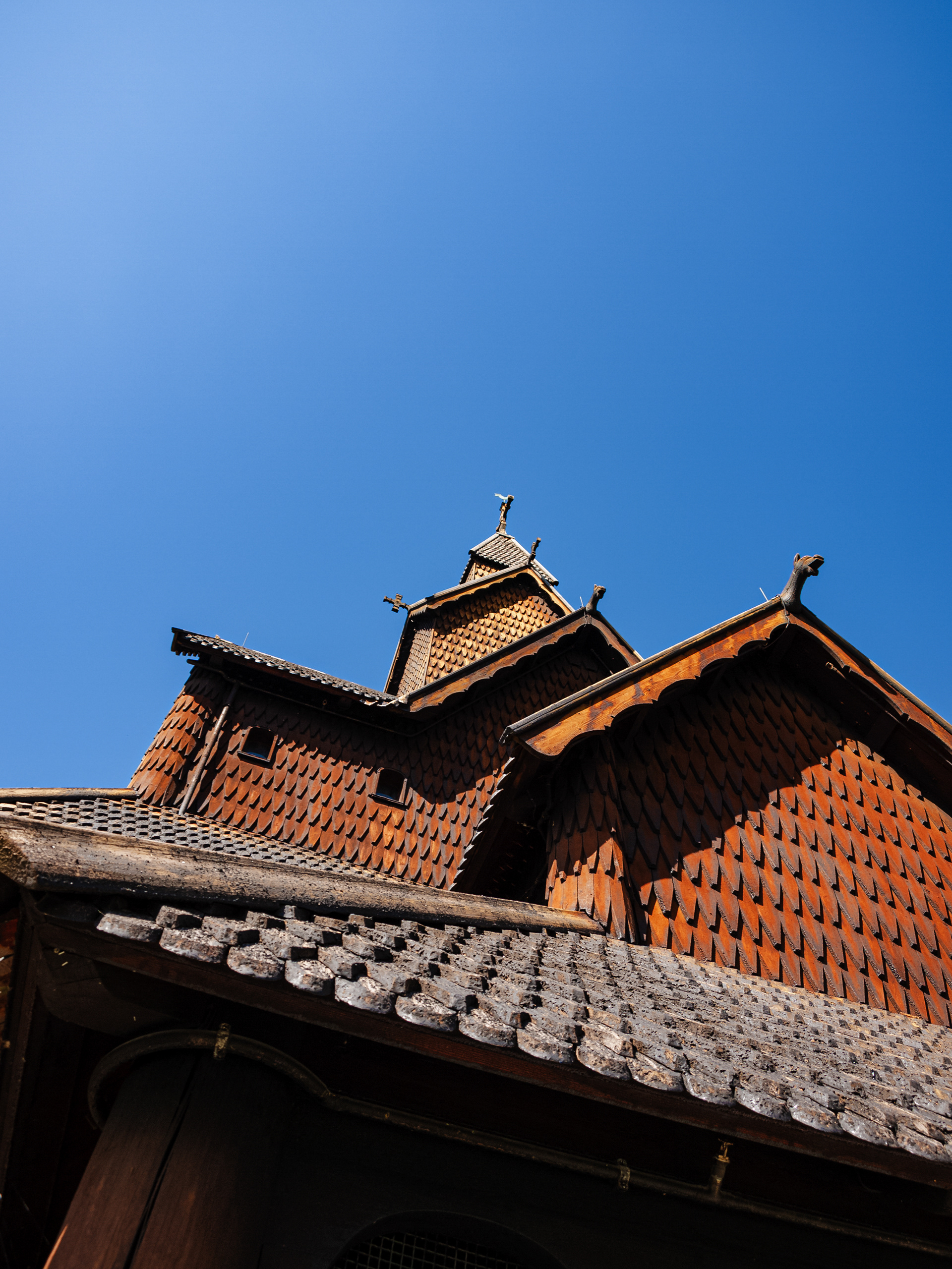 Heddal Stave Church, the largest stave church in Norway, was built in the 13th century in modern day Notodden