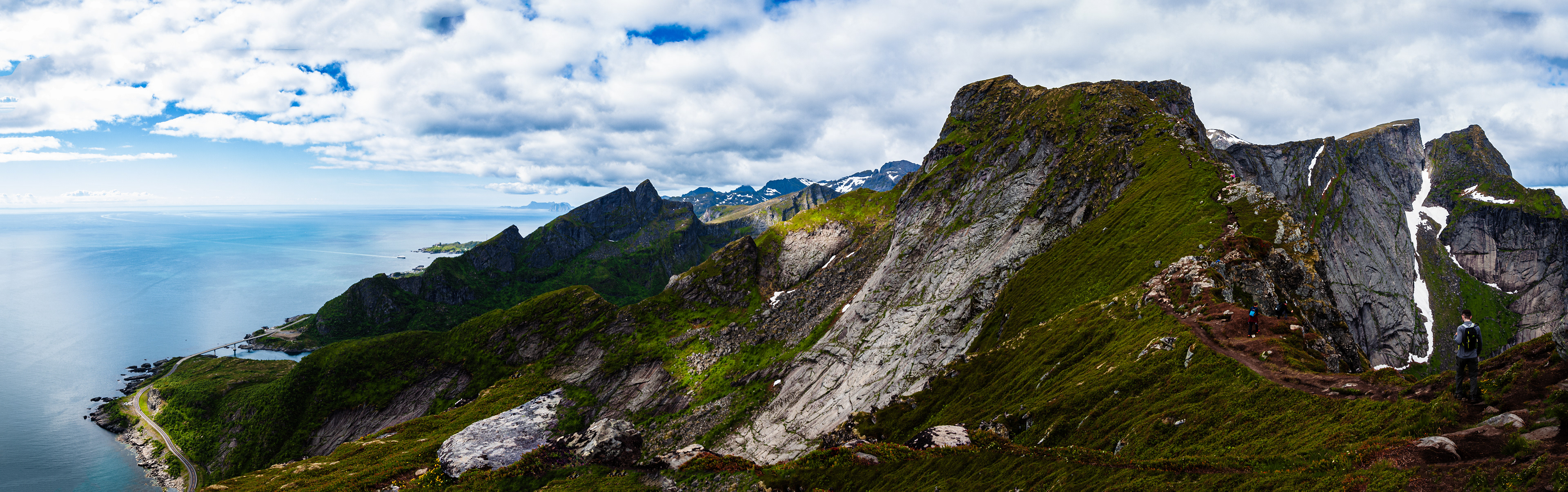 Jagged peaks of Lofoten, Norway
