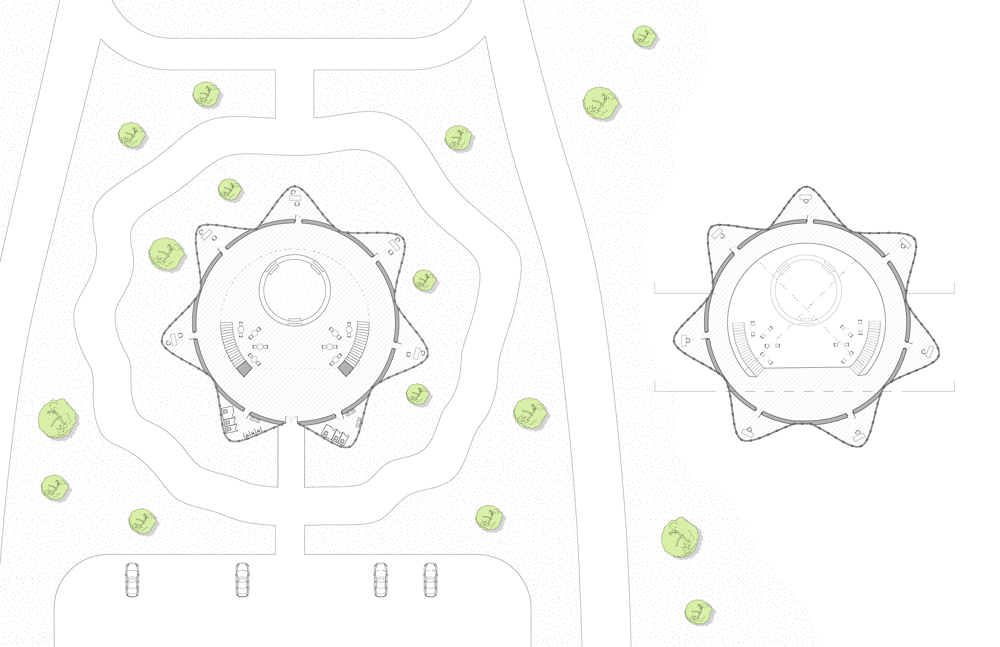Site Plan and Level 2