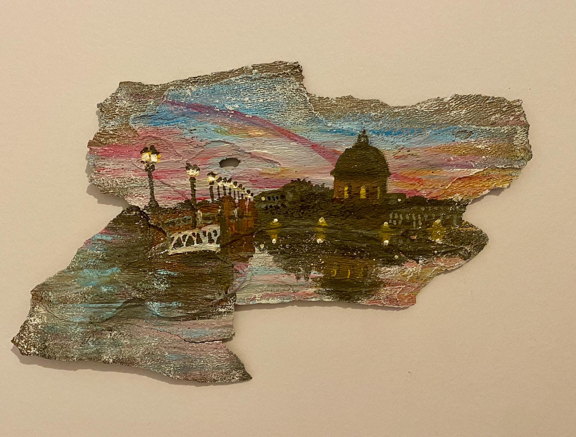 Peinture sur écorce