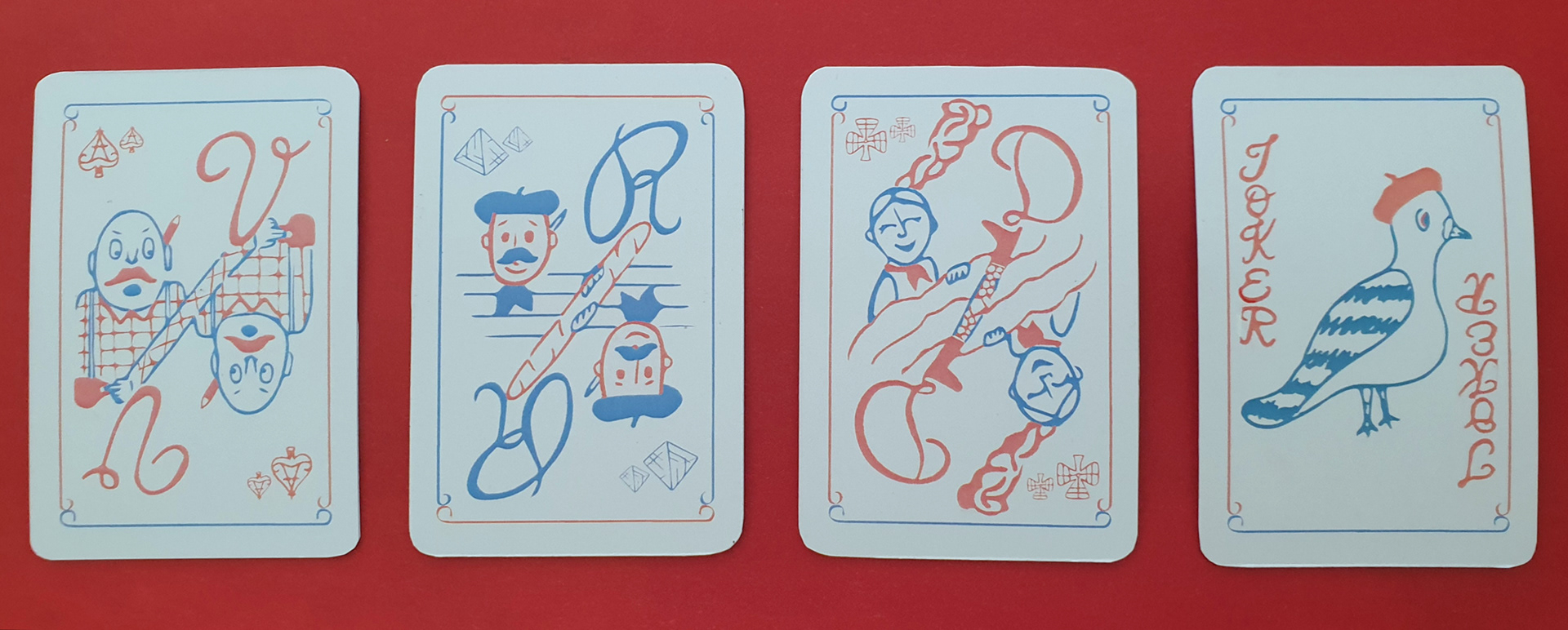 Les 4 figures du jeu