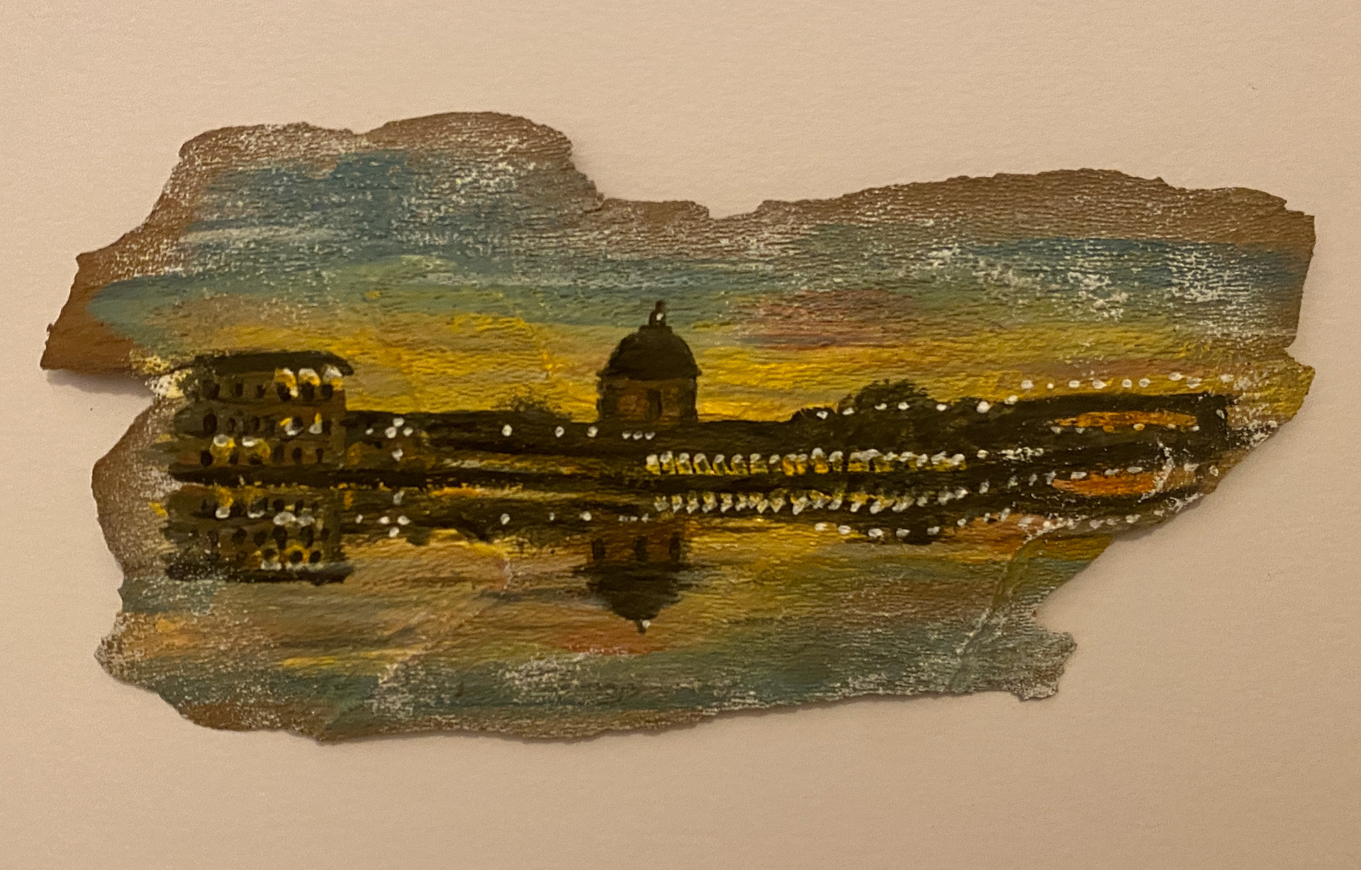 Peinture sur écorce