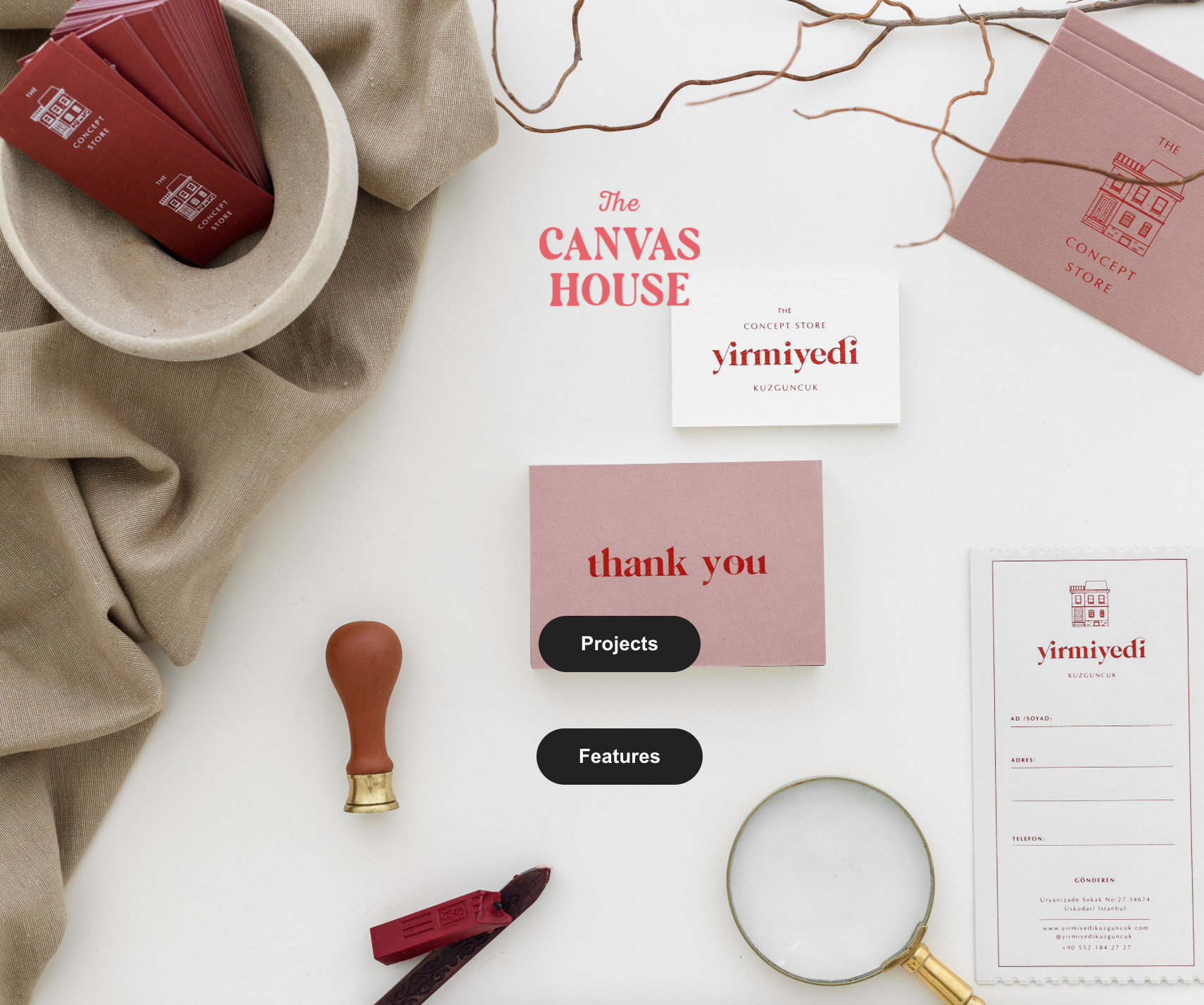 The Canvas House - Wedding Stationery