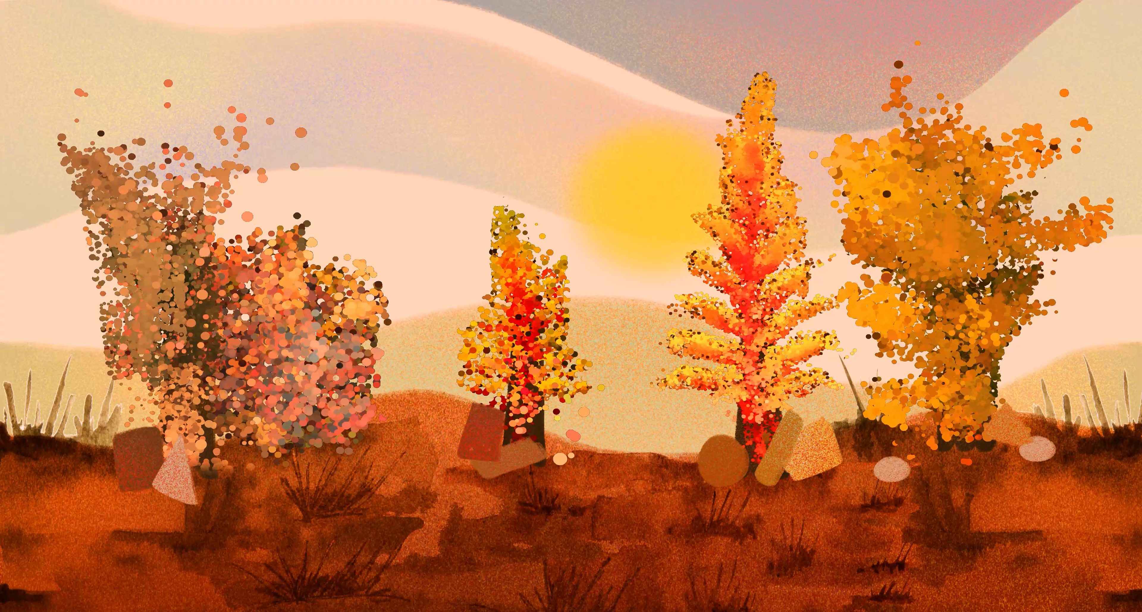 Abstract Terrarium created by Yannie Szeto