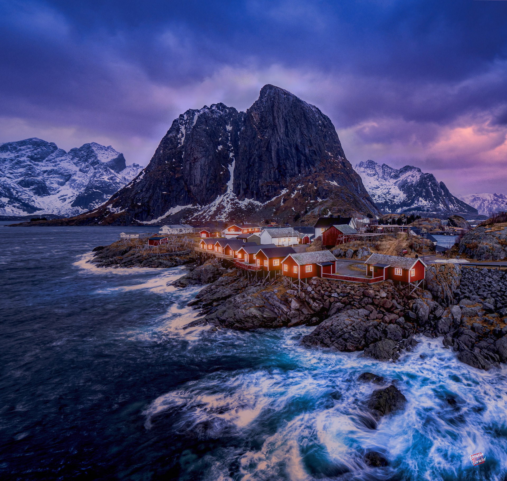 Wind and Waves (Hamnoy)