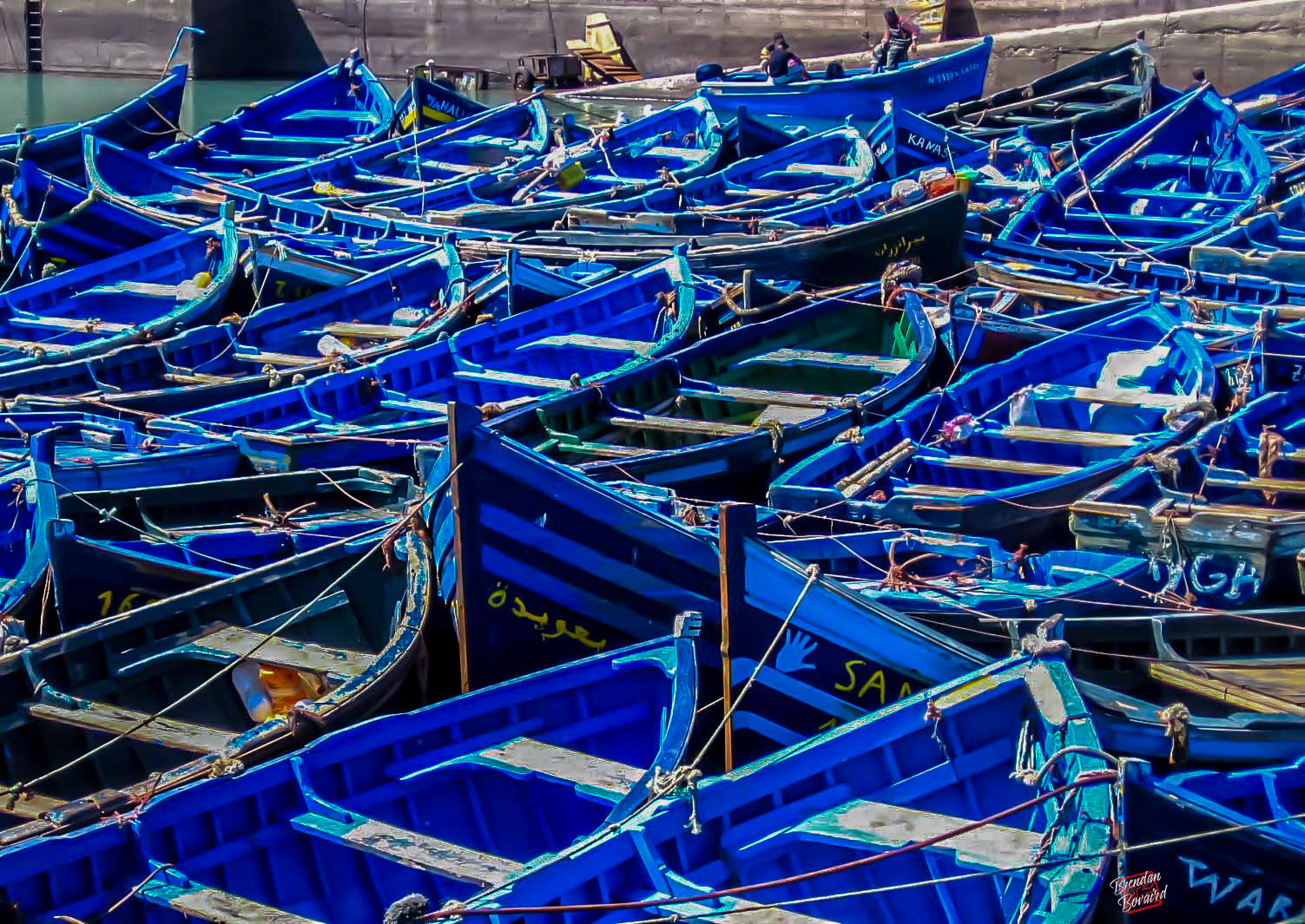 Boats in the Harbor (Morocco)