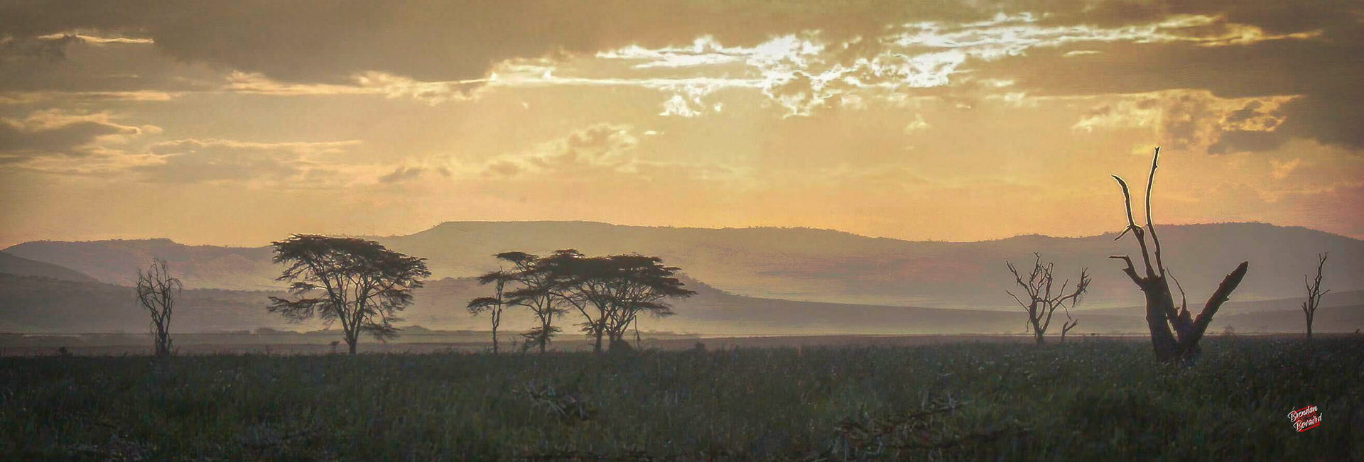 Sunrise over the Serengeti