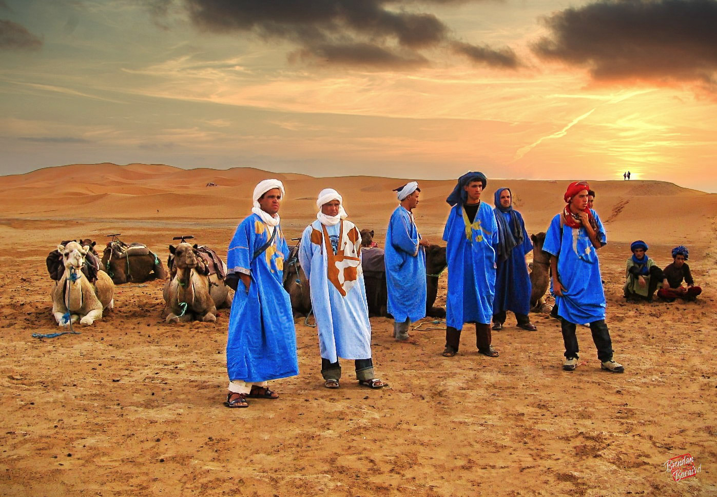 The Camel Herders I (Morocco)