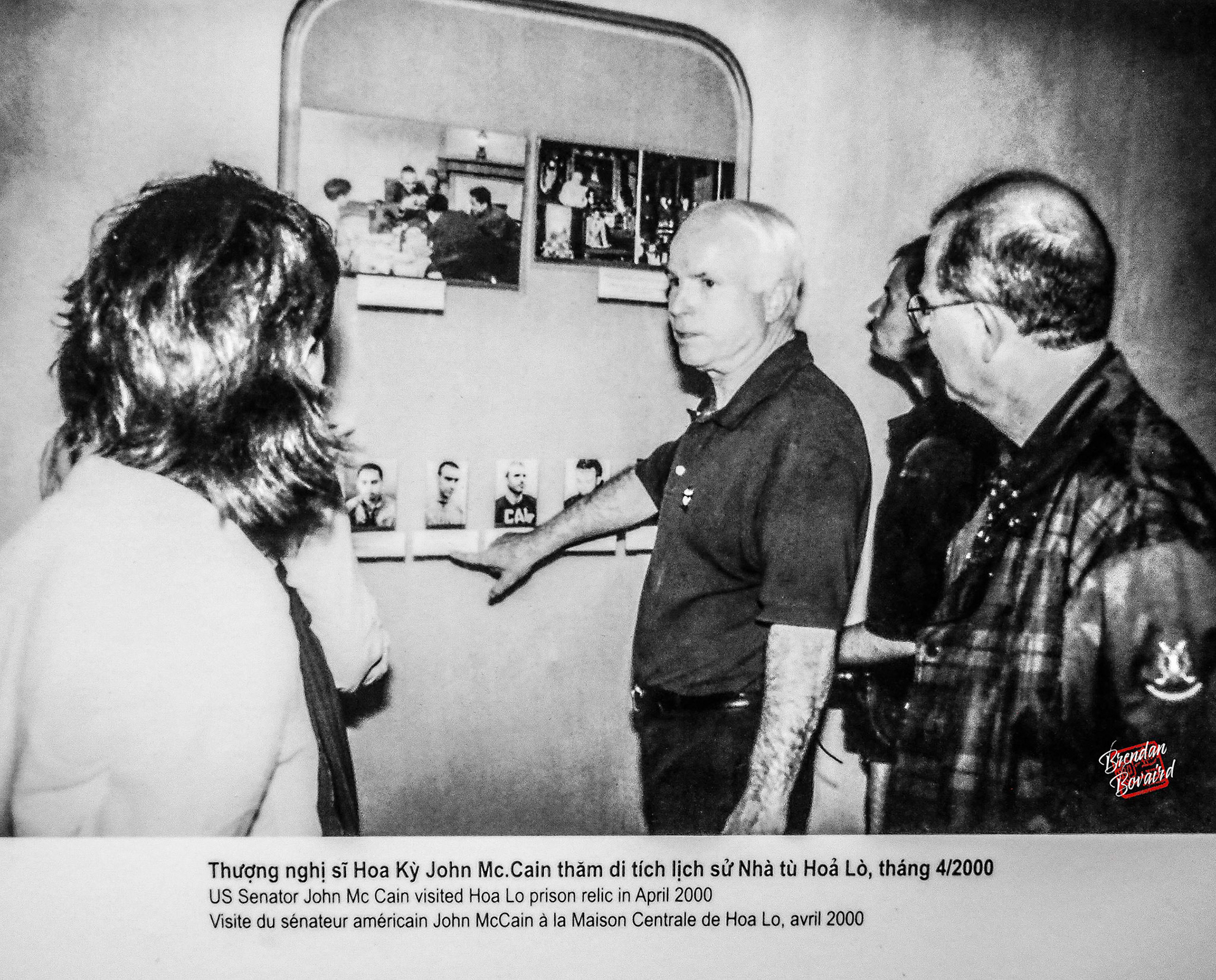 Senator McCain at Ho Loa in 2000