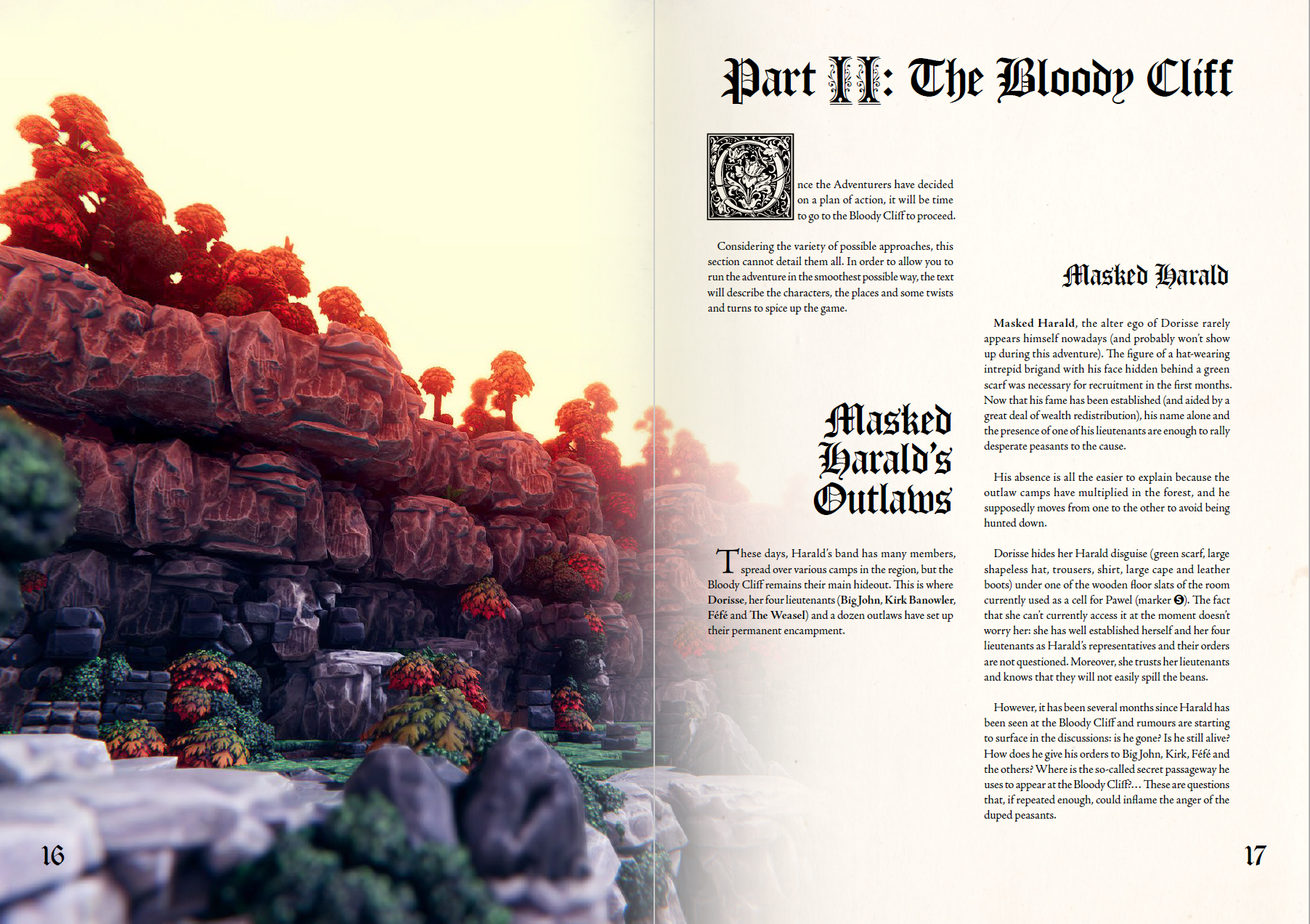 Hardi - "The Bloody Cliff" free adventure