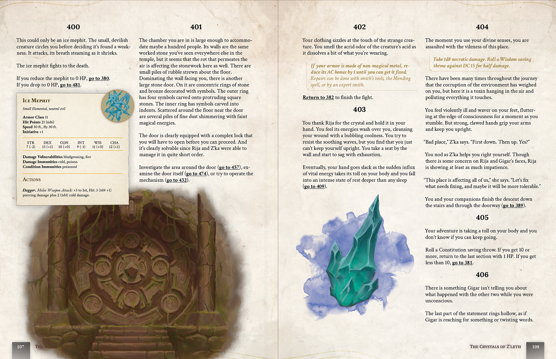"The Crystals of Z'leth", a solo adventure β Obvious Mimic β March 2024