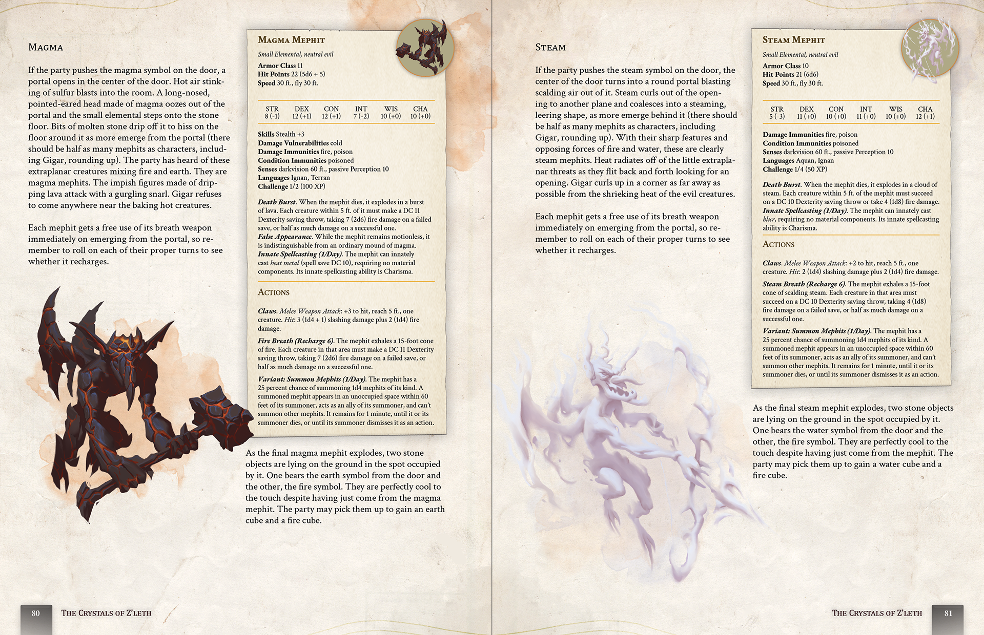 "The Crystals of Z'leth β Party adventure" - Obvious Mimic - July 2024