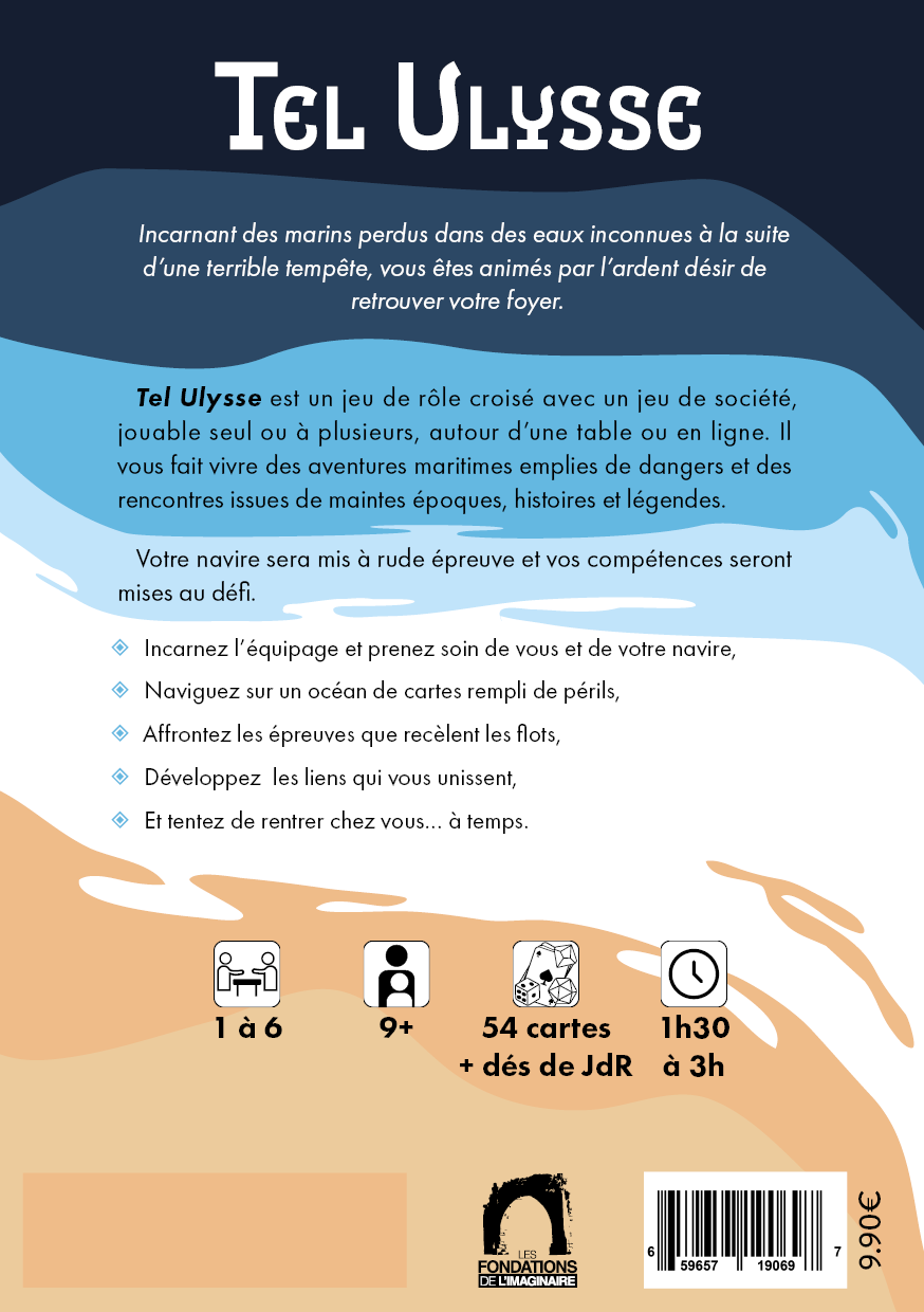 "Tel Ulysse" β My first published game, in French. Available in stores in March 2024.