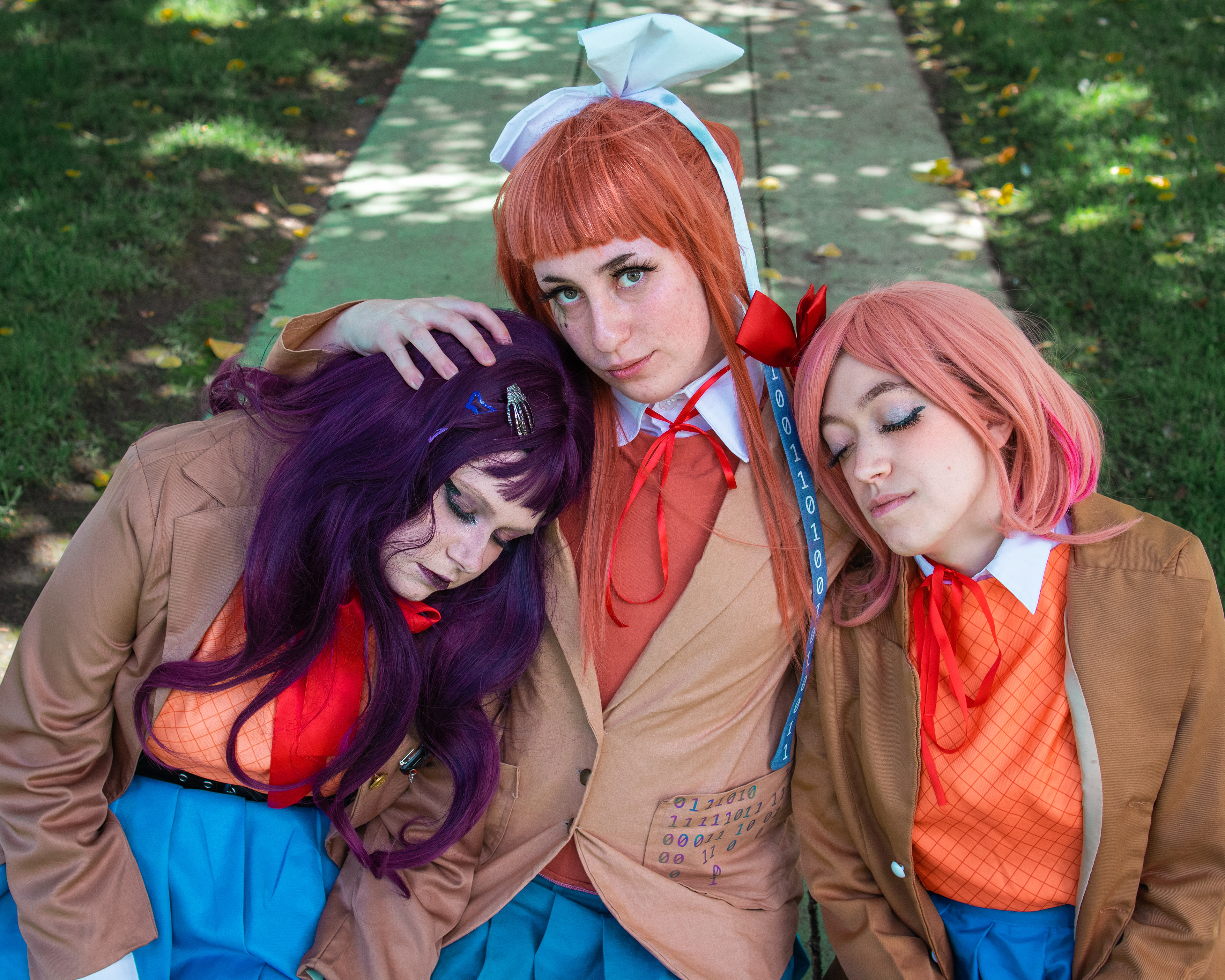 @frightfulfungi, @bee.rex_cosplay & @cherrybear_cos