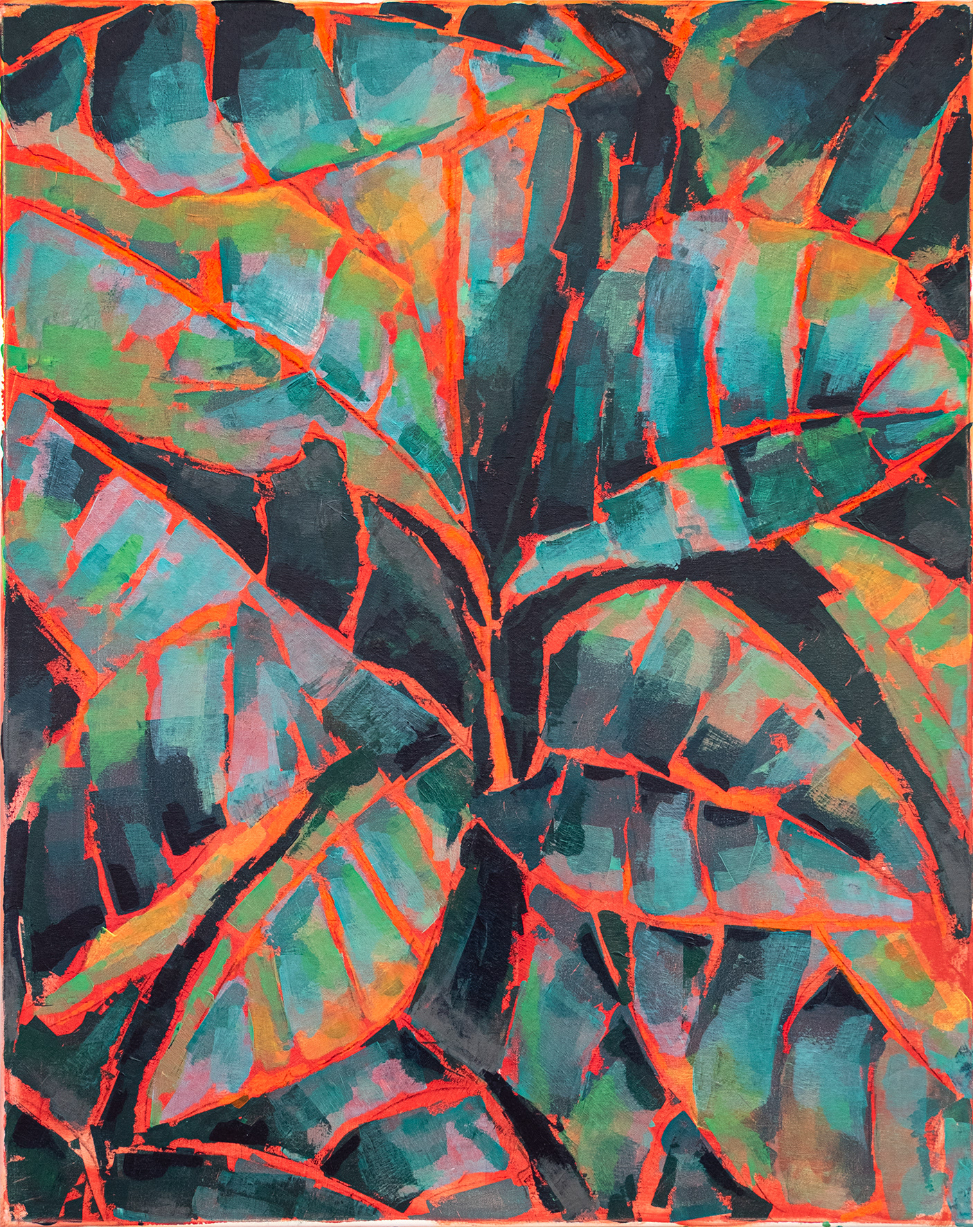 Acryl auf Leinwand, 80 x 100 cm