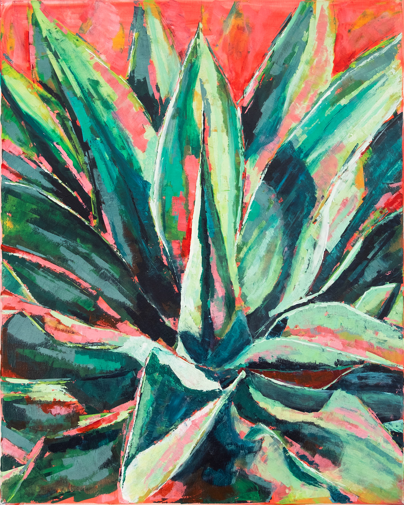 Acryl auf Leinwand, 70 x 100 cm