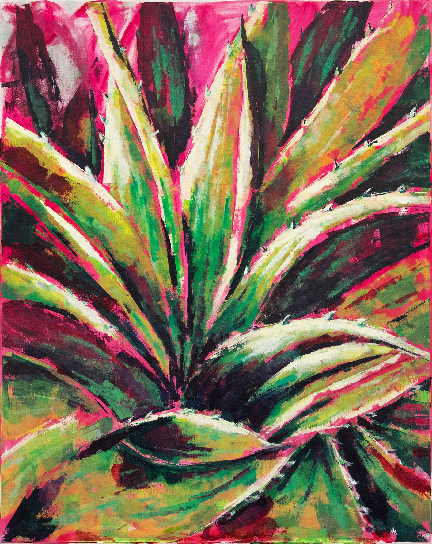 Acryl auf Leinwand, 80 x 100 cm