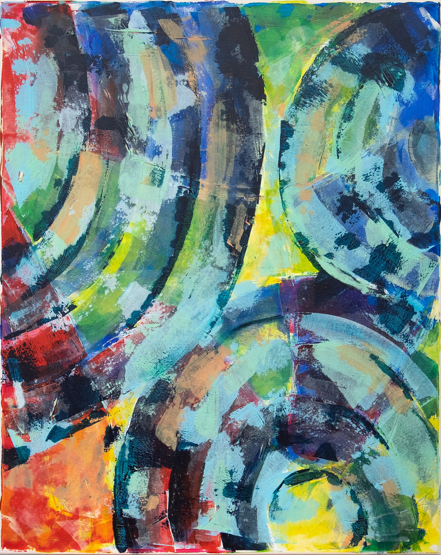 Acryl auf Leinwand, 80 x 100 cm