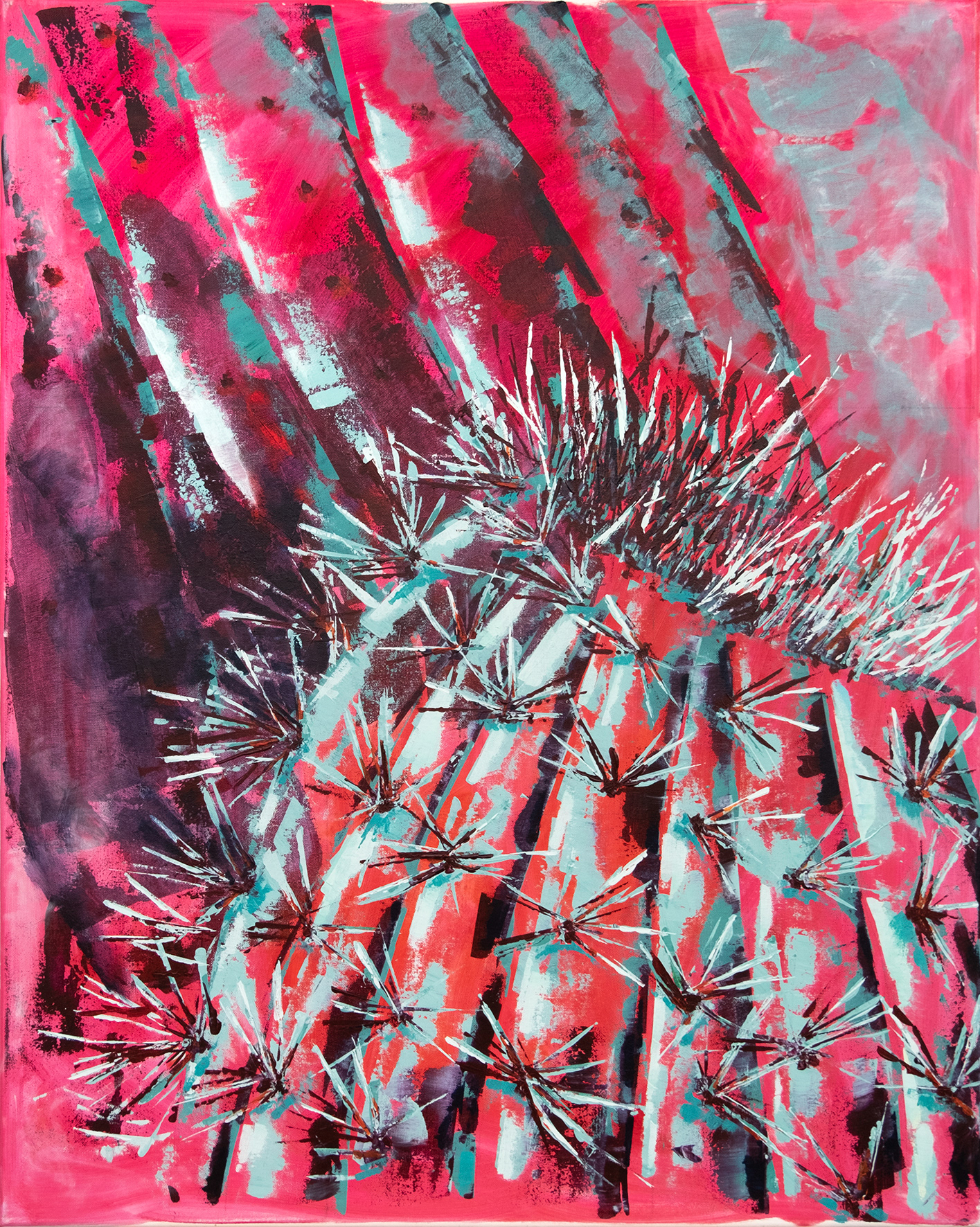 Acryl auf Leinwand, 80 x 100 cm