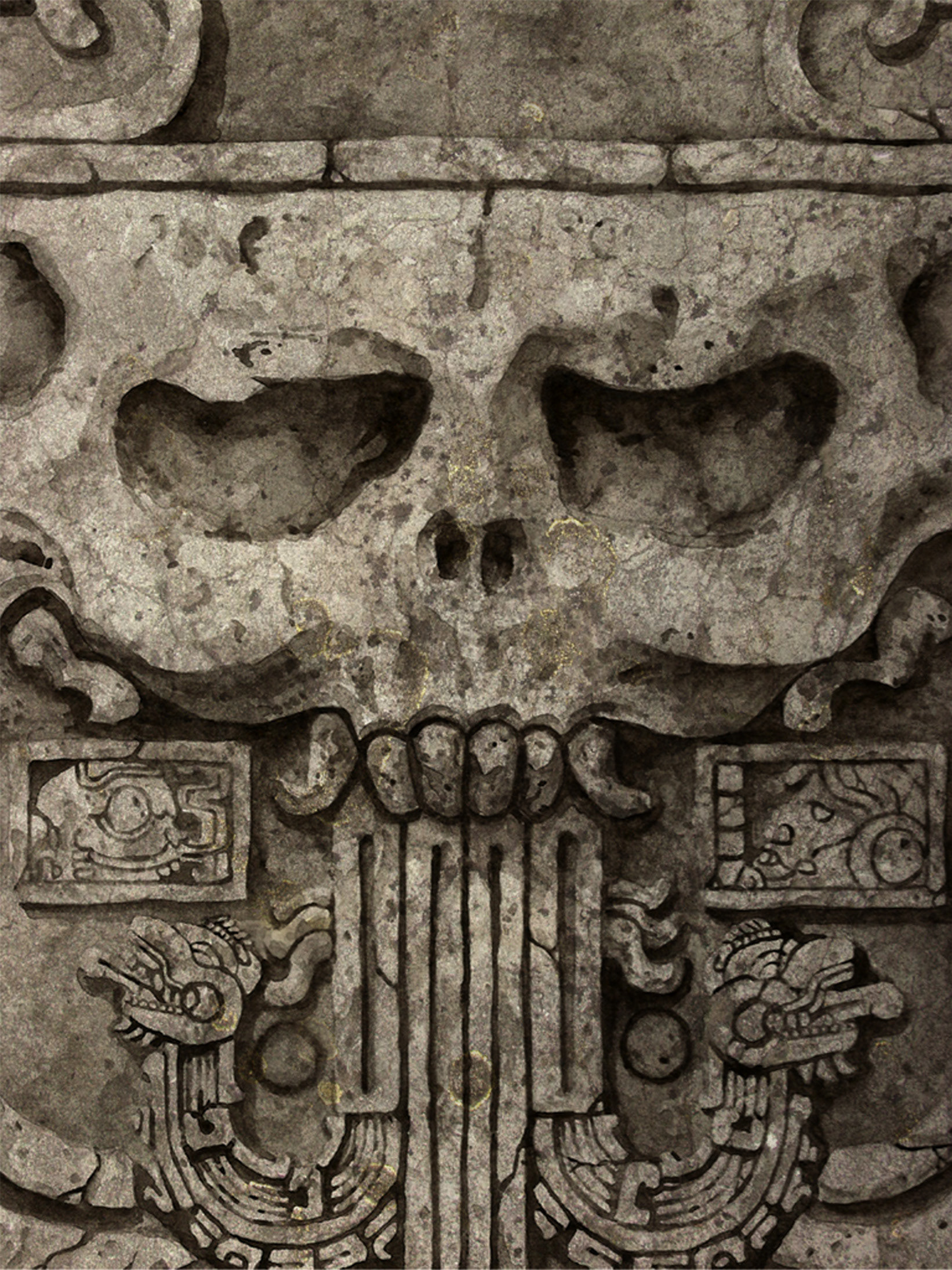 Cover art for a story in the digital magazine The Uninvited