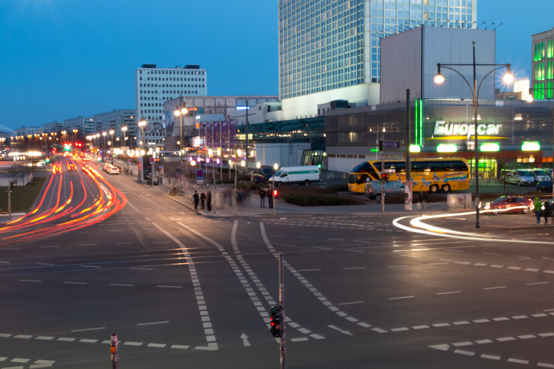 Avond in Berlijn