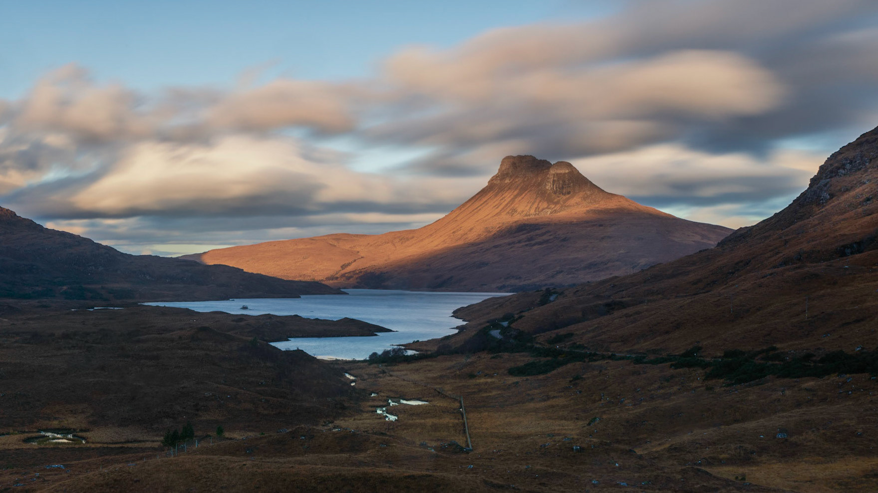 Loch Lurgainn and Stac Pollaidh